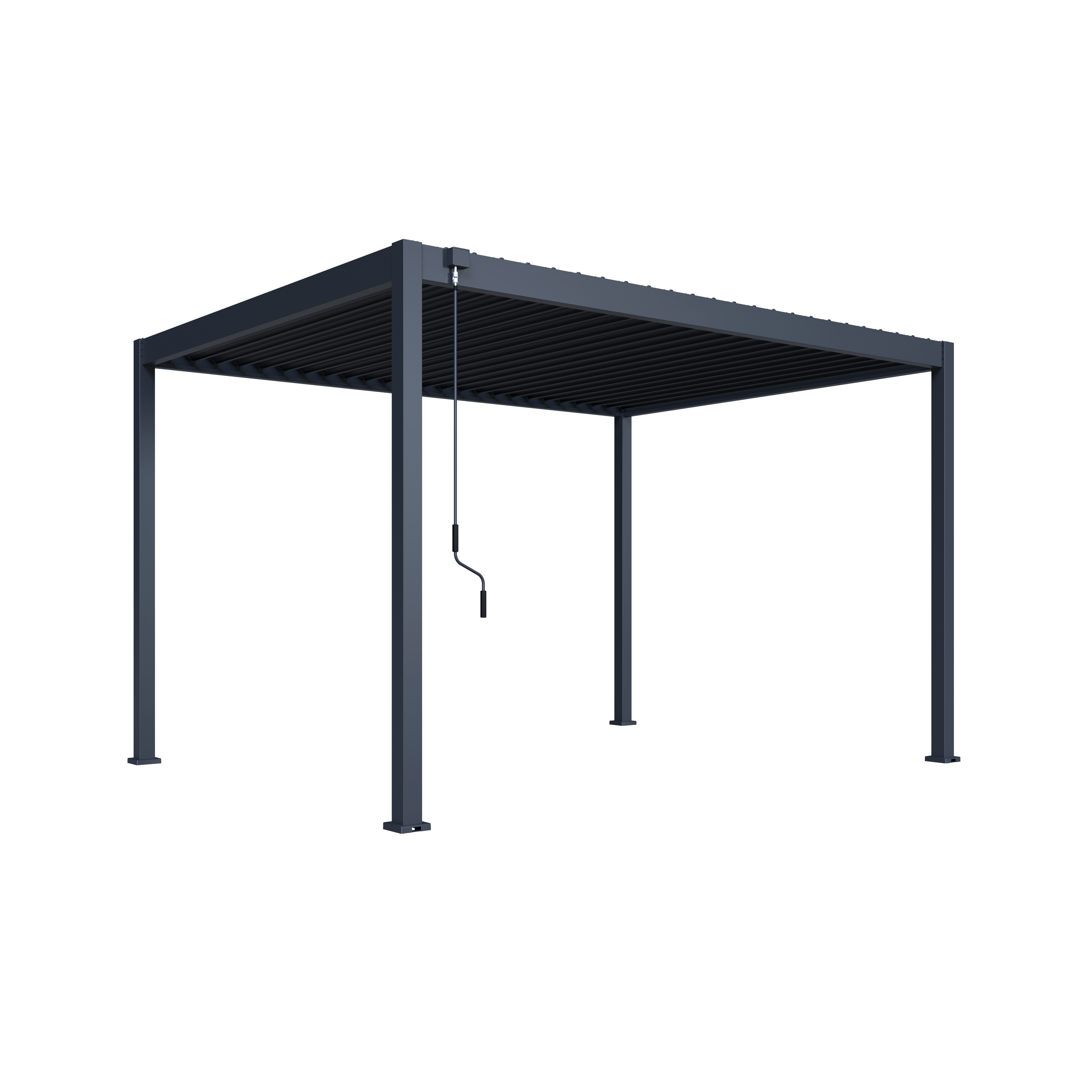 Orion Eco overkapping - 300x400 cm - Antraciet