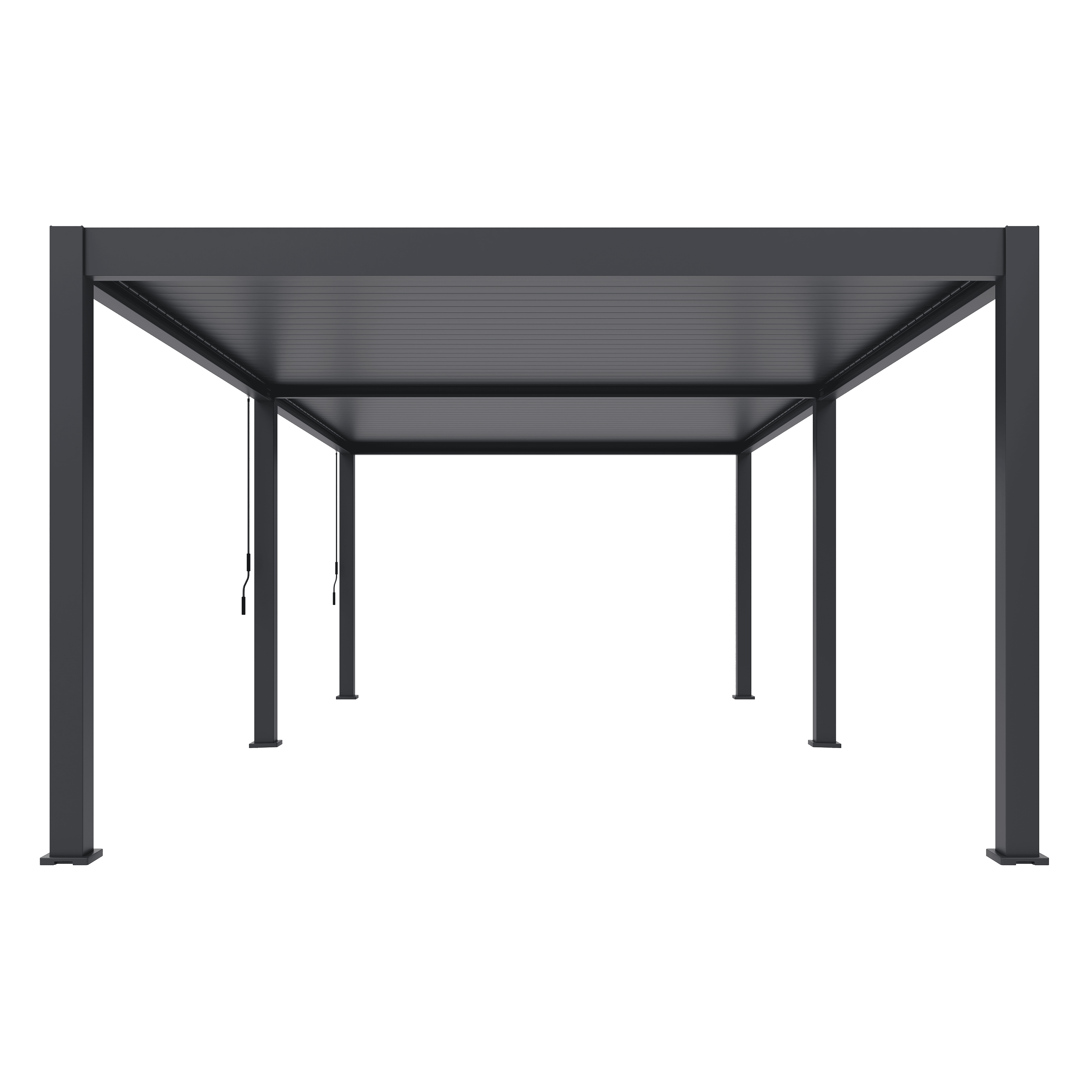 Orion Premium overkapping - 400x800 cm - Antraciet