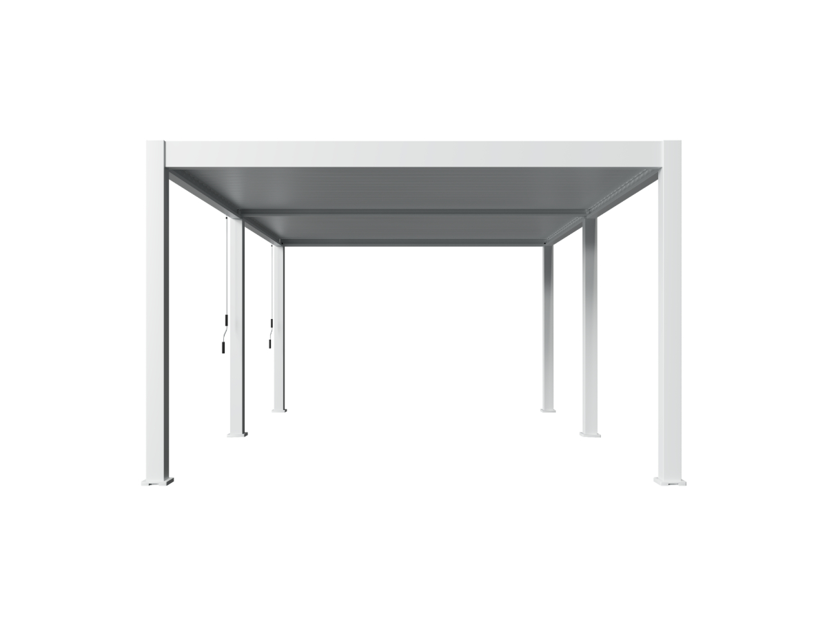 Orion Premium overkapping - 400x600 cm - Wit