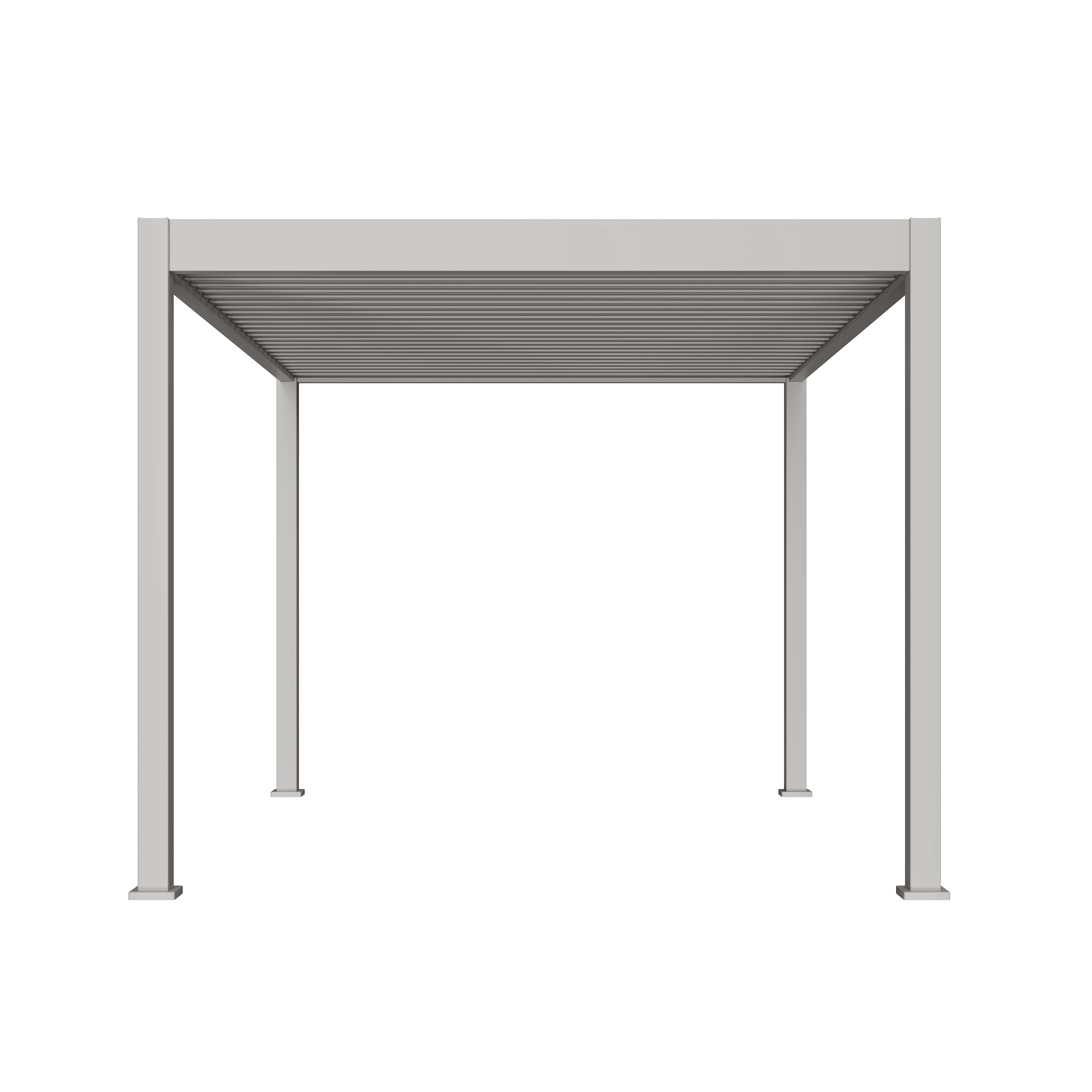 Orion Comfort overkapping - 300x400 cm - Kiezelgrijs