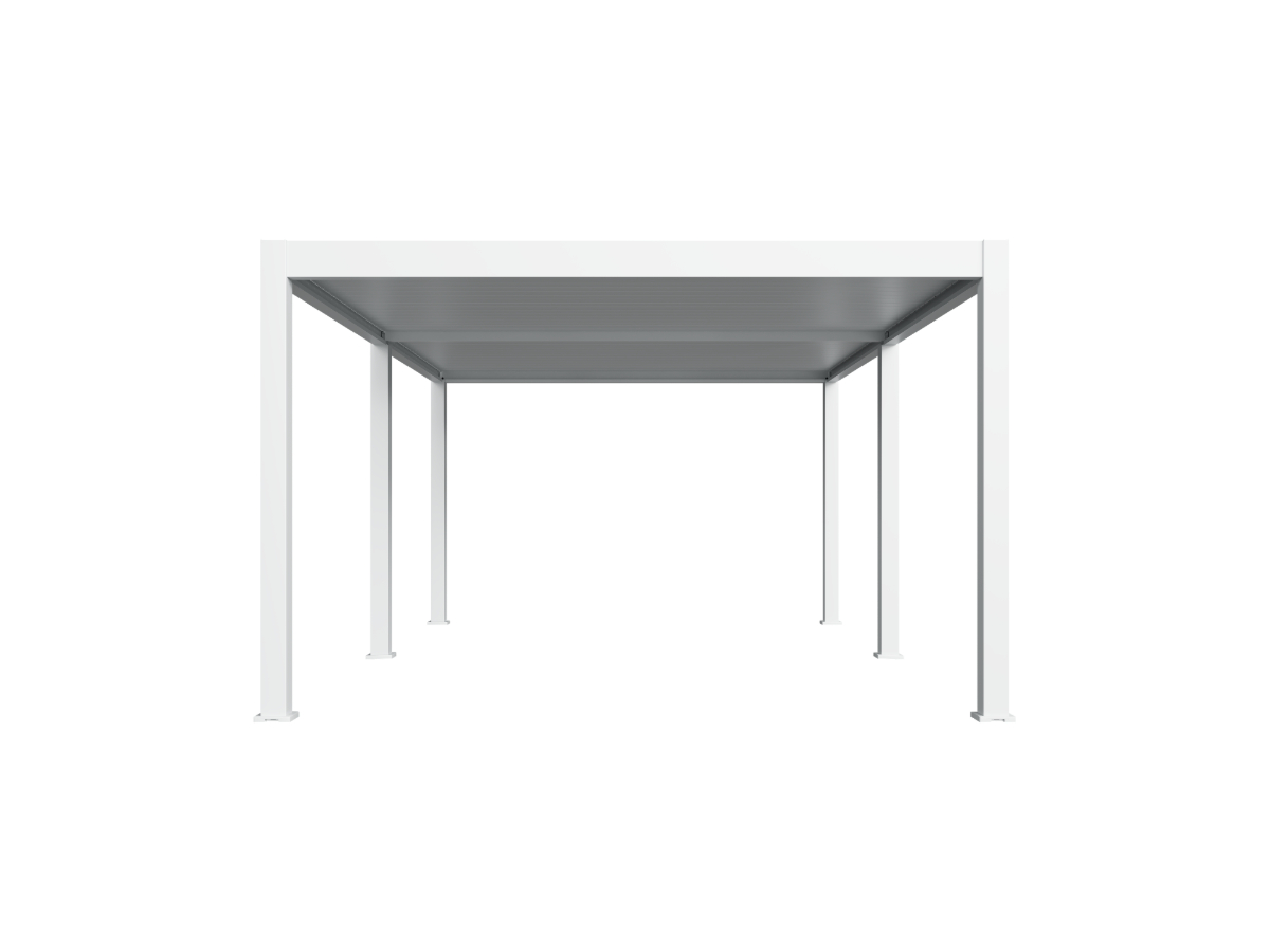 Orion Premium overkapping - 400x600 cm - Wit