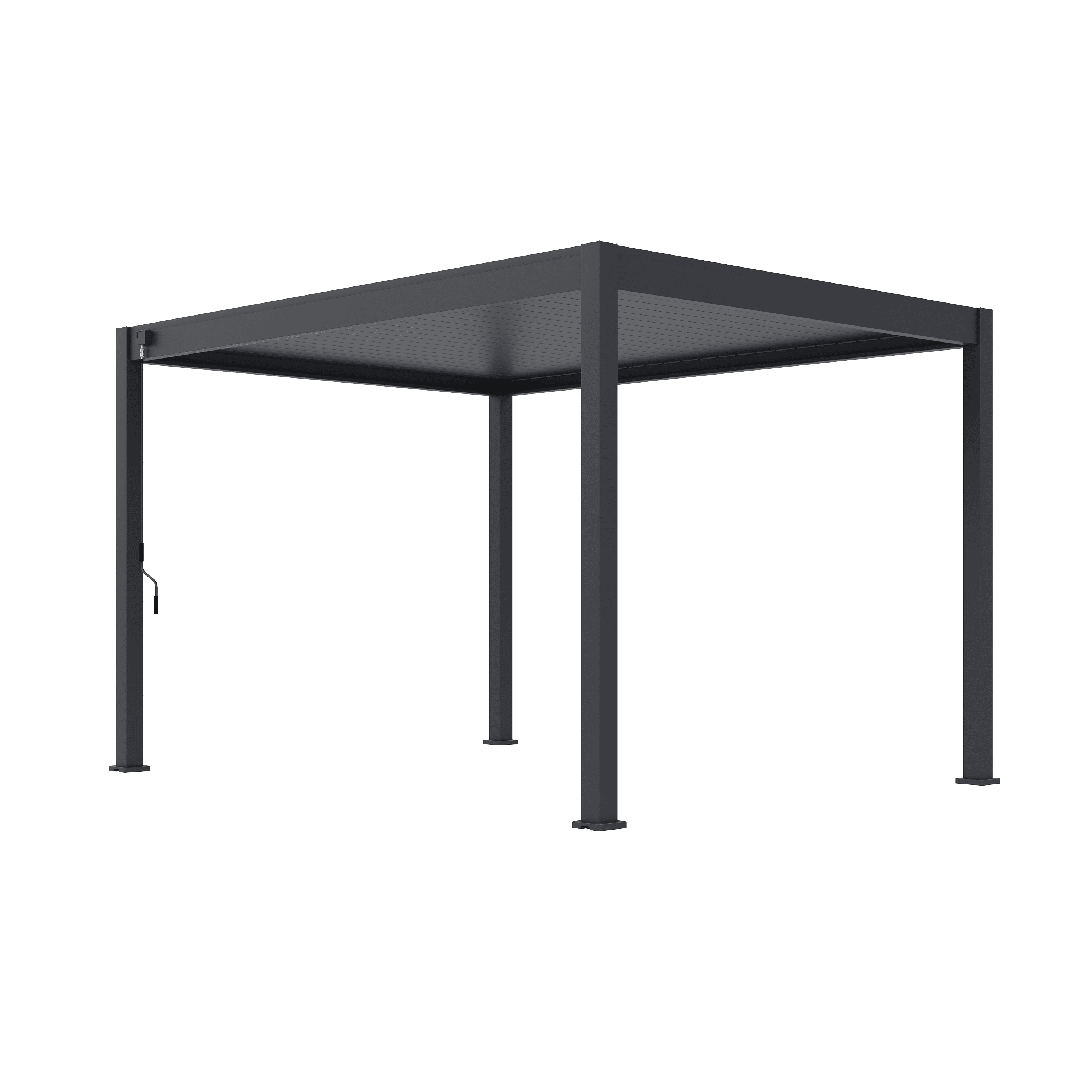 Orion Deluxe overkapping - 300x400 cm - Antraciet