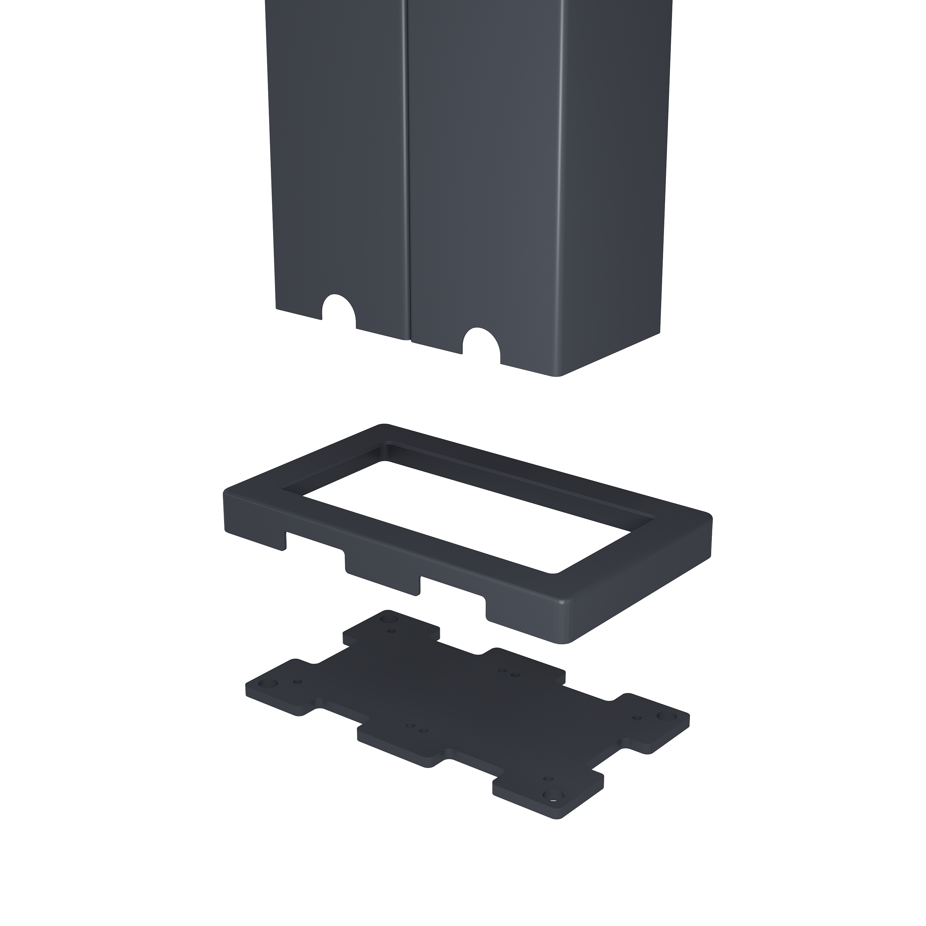 Orion verbindingsset - 300 cm -  Voor 3 meter zijkant - Wit