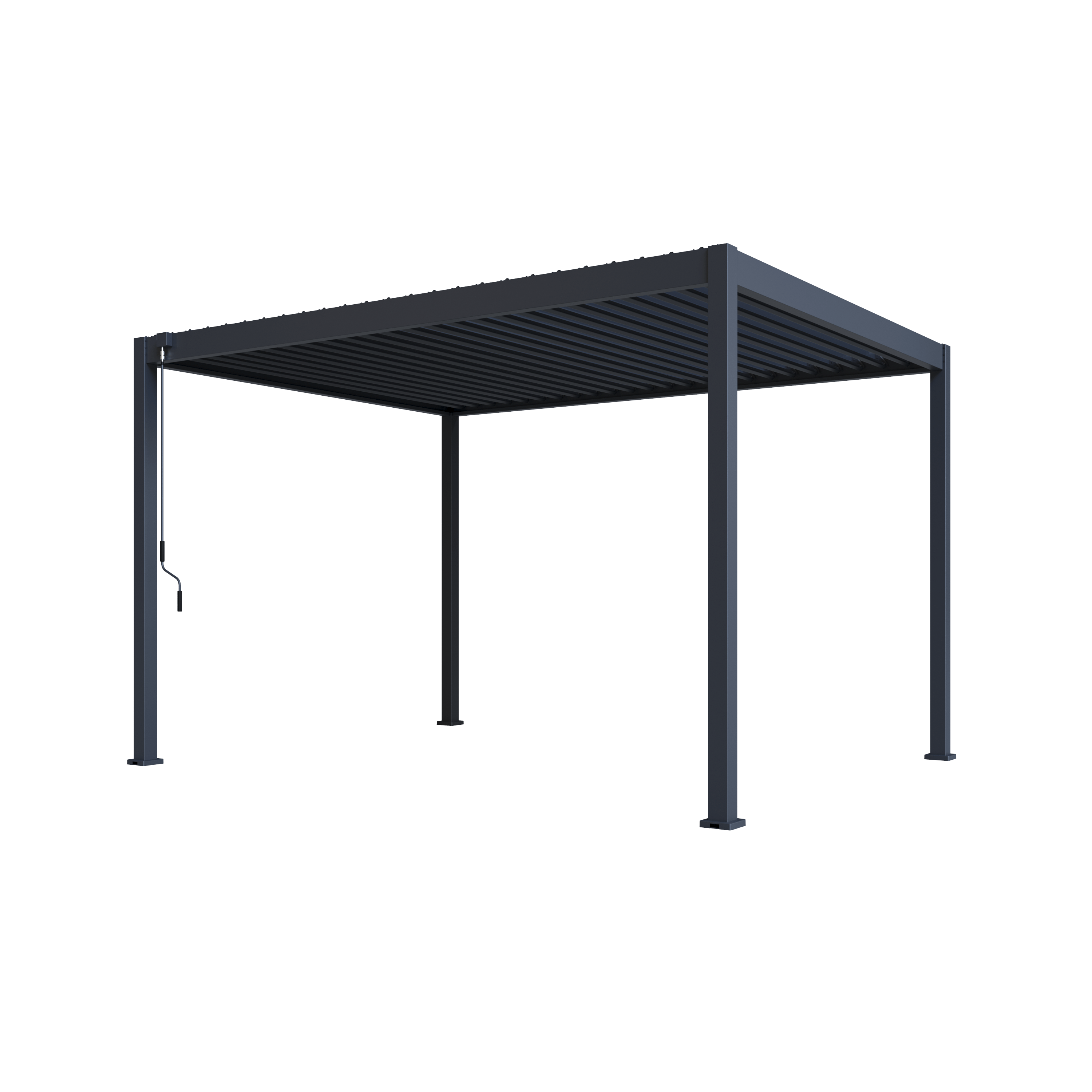 Orion Eco overkapping - 300x400 cm - Antraciet