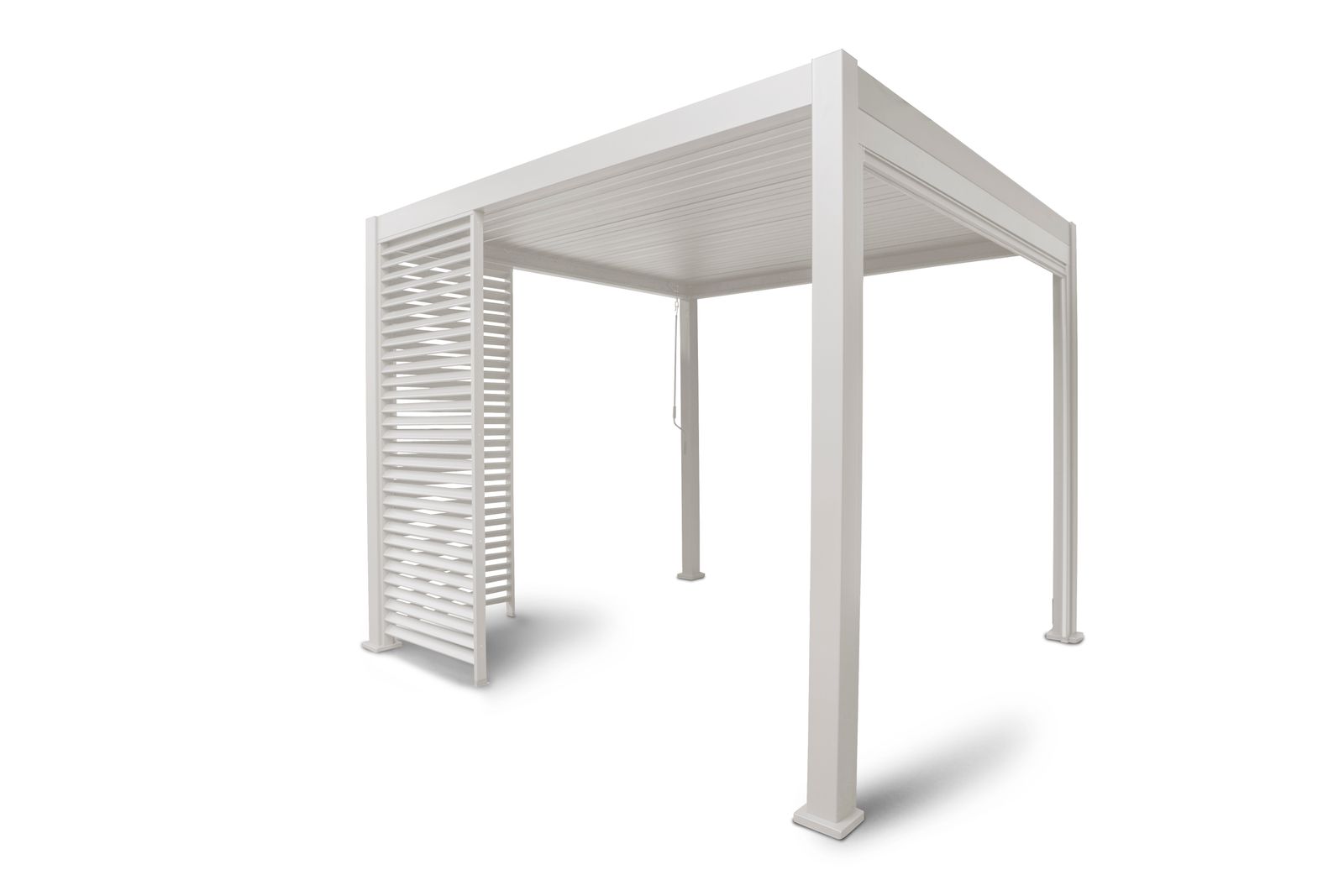 Orion shutterpaneel - Vast - Horizontaal - 113 cm - Voor 3,6 meter zijkant - Wit