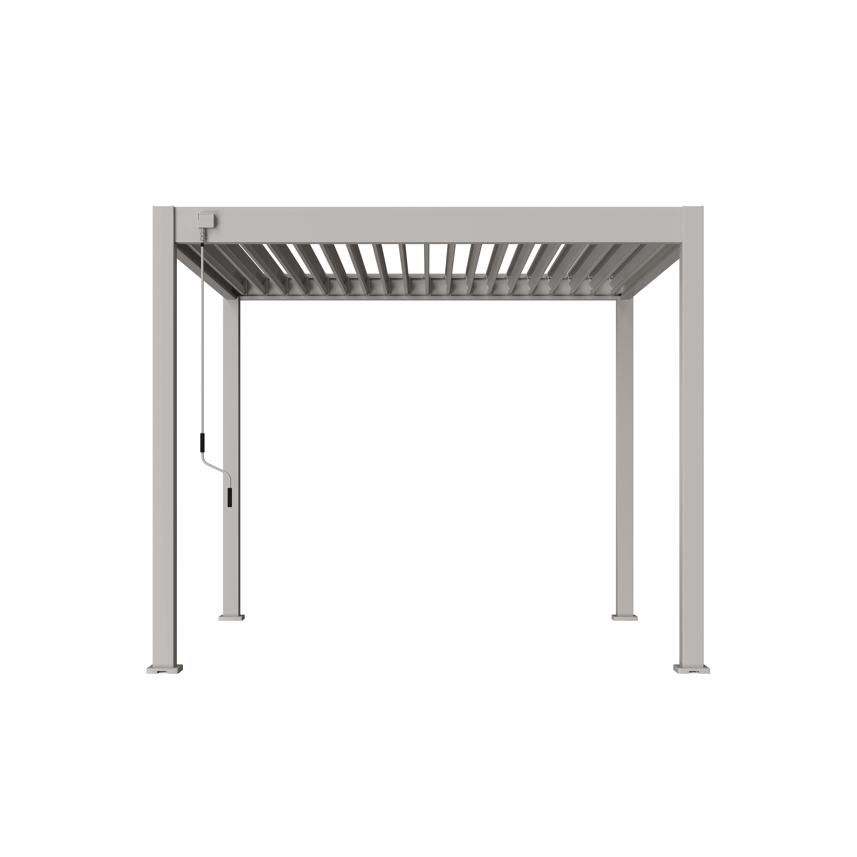 Orion Comfort overkapping - 300x300 cm - Kiezelgrijs