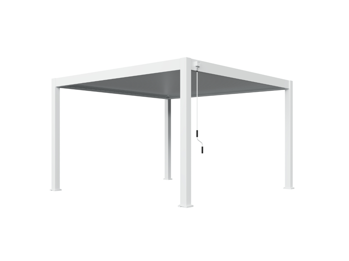 Orion Premium overkapping - 400x400 cm - Wit