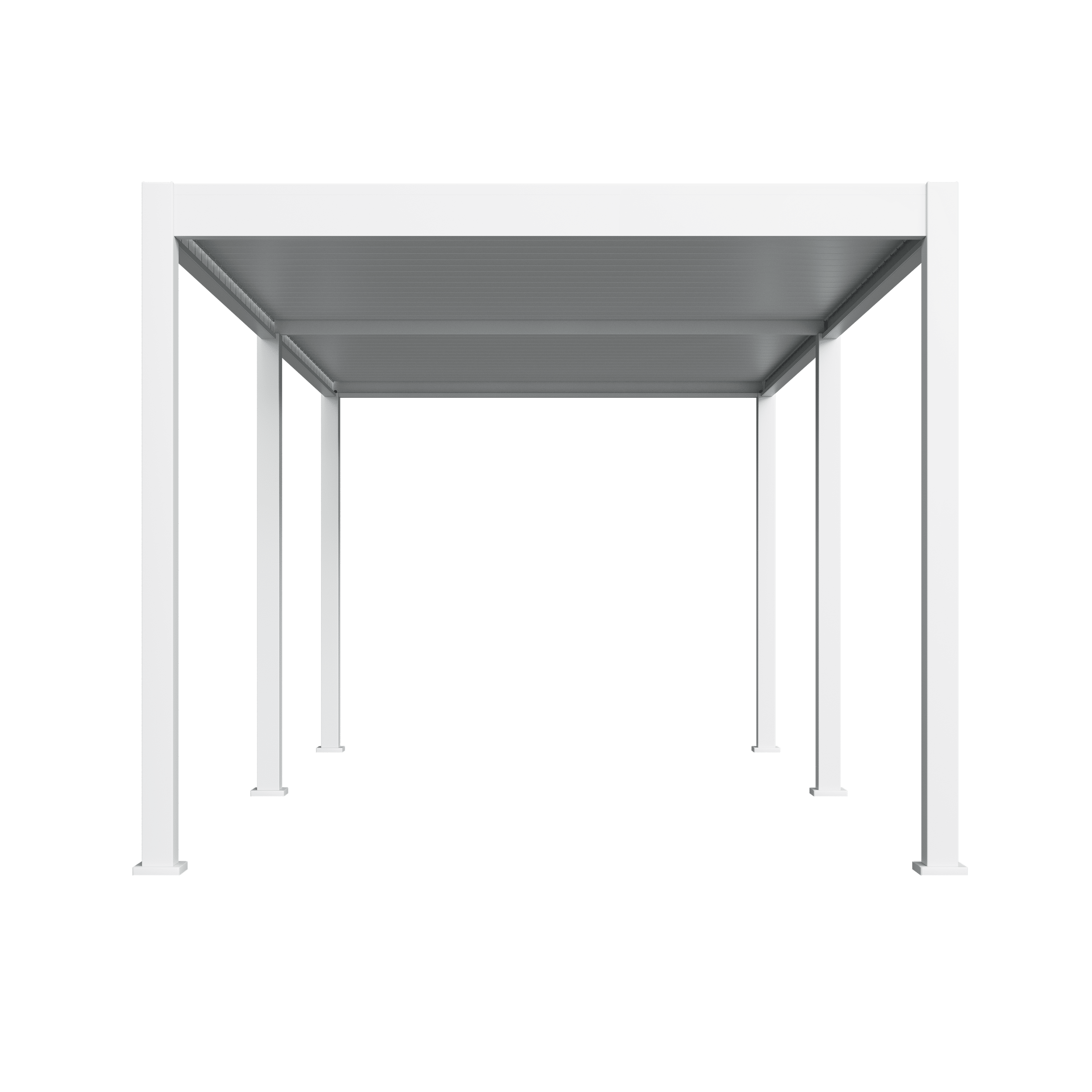 Orion Deluxe overkapping - 300x600 cm - Wit
