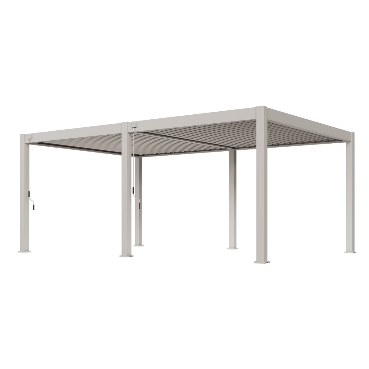 Orion Premium overkapping - 400x600 cm - Kiezelgrijs