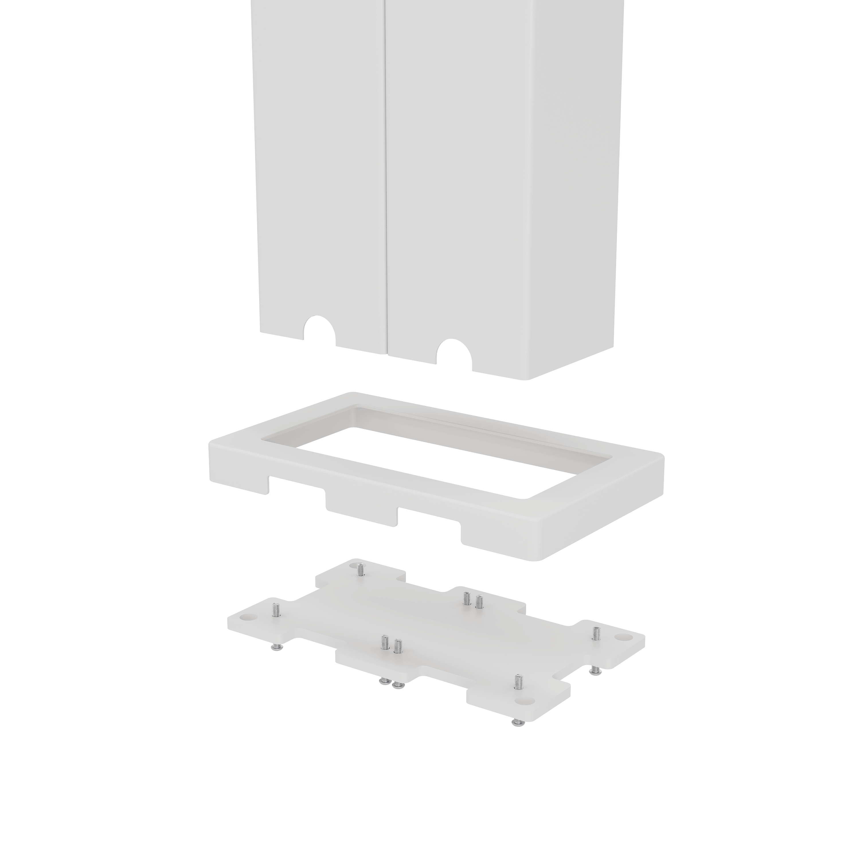 Orion verbindingsset - 360 cm -  Voor 3,6 meter zijkant - Wit