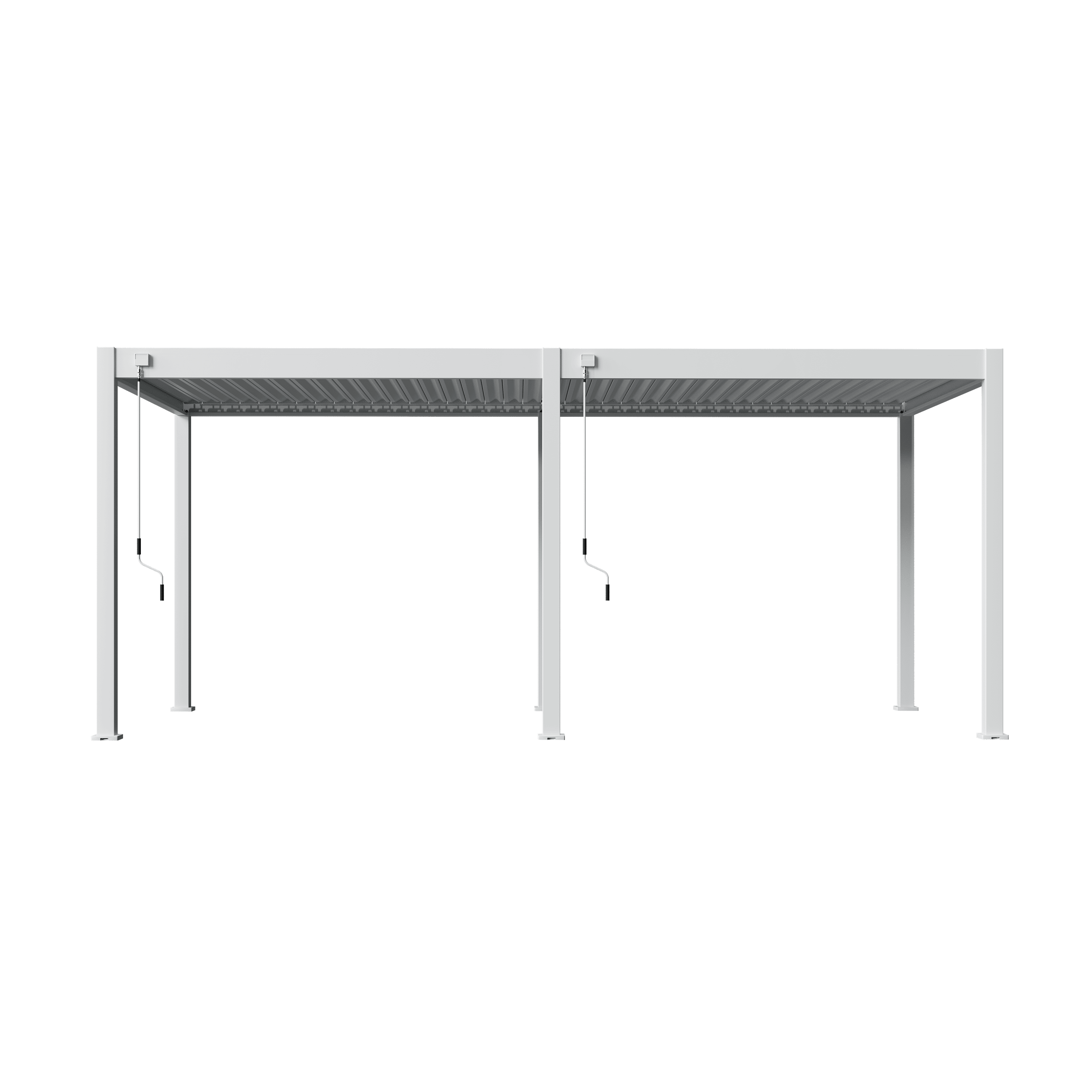 Orion Comfort overkapping - 300x600 cm - Wit