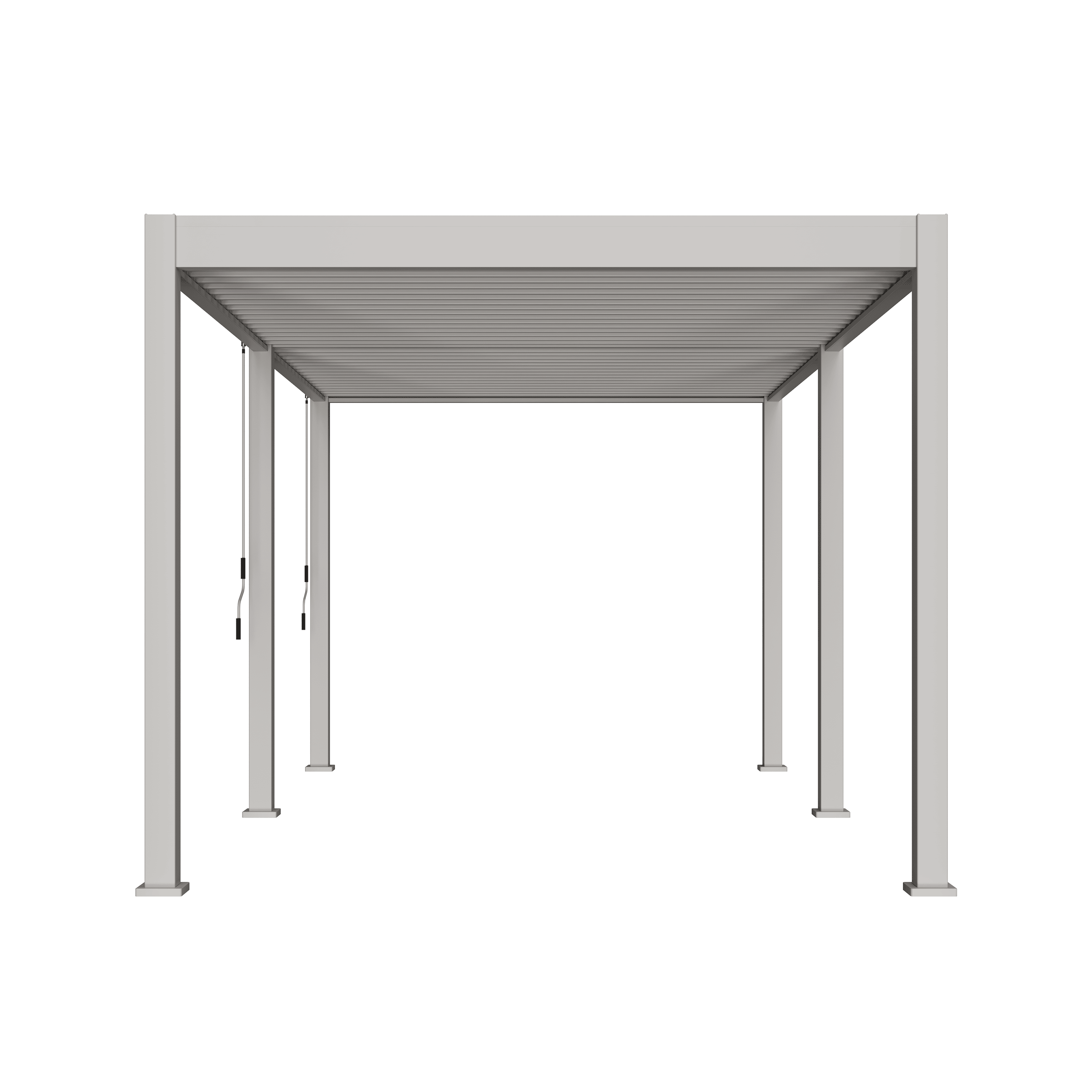 Orion Comfort overkapping - 300x530 cm - Kiezelgrijs
