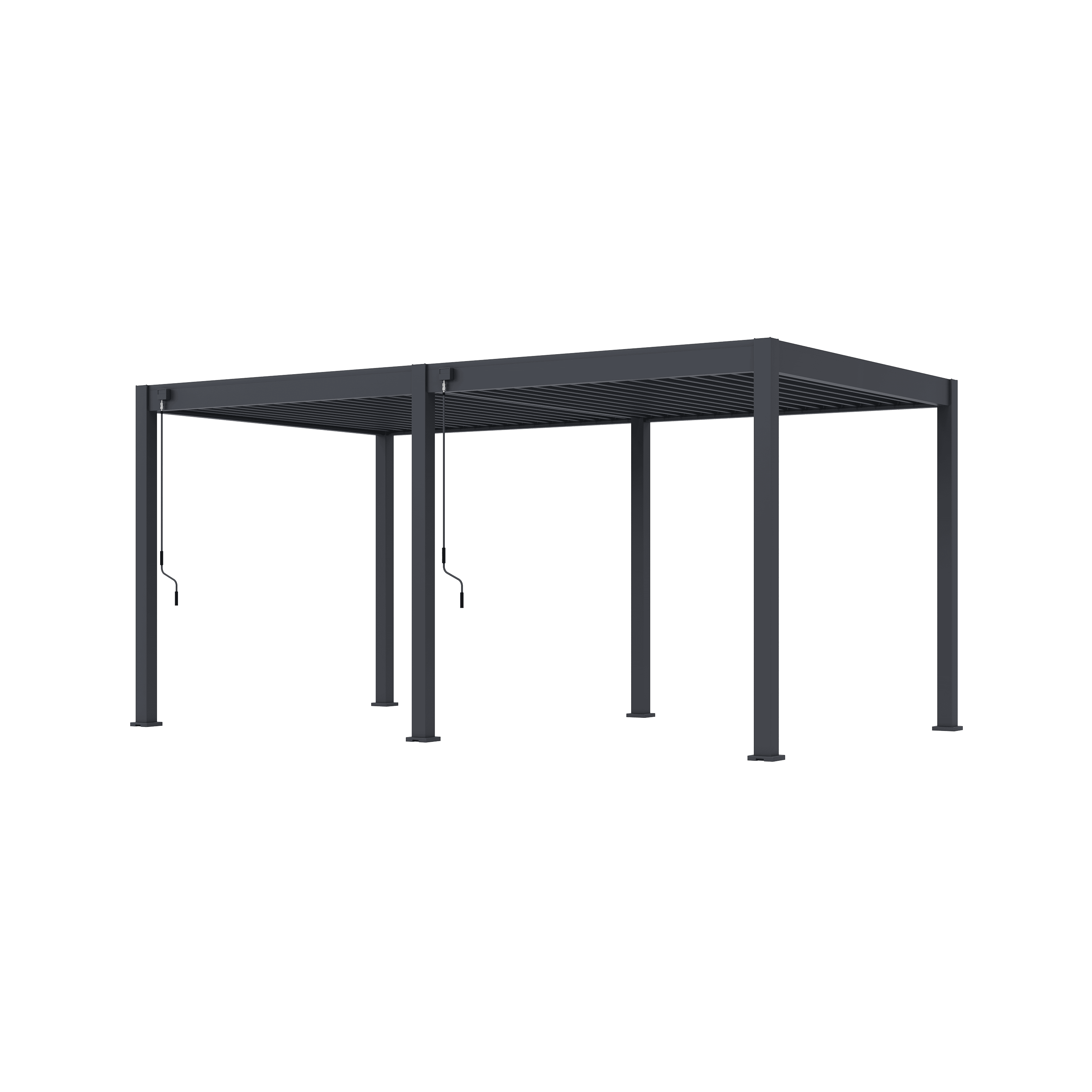 Orion Comfort overkapping - 300x530 cm - Antraciet