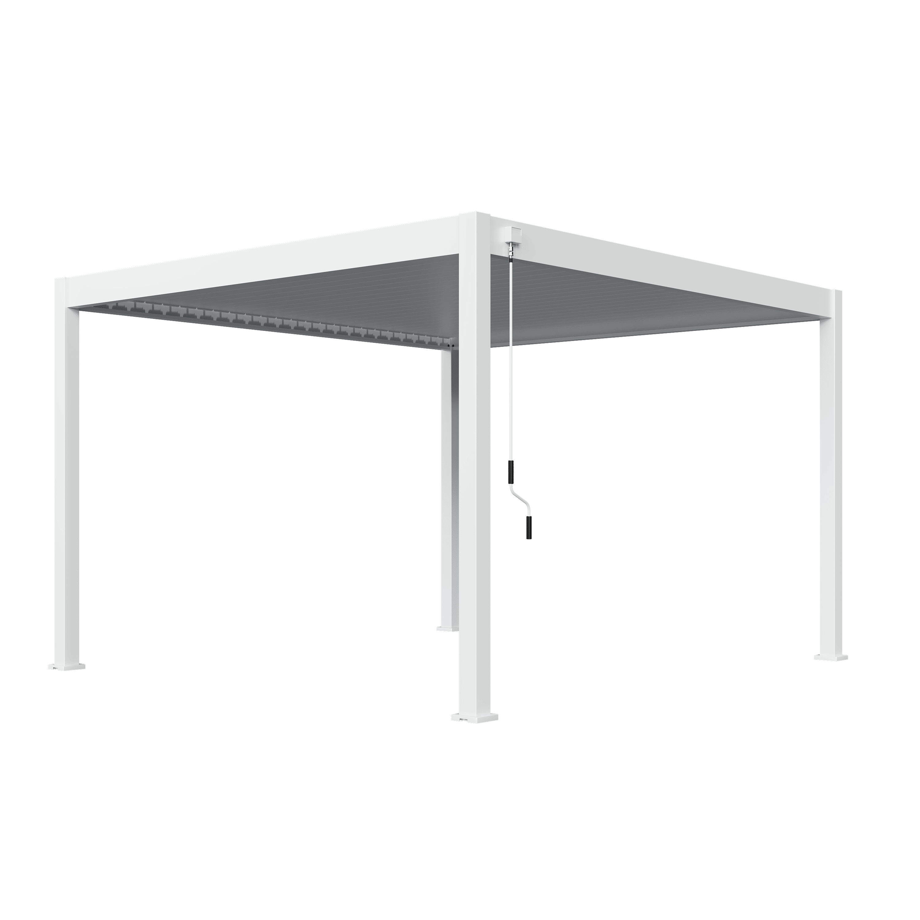 Orion Deluxe overkapping - 360x400 cm - Wit