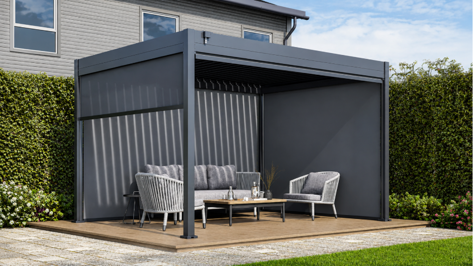 Orion ECO zonnescherm - 400cm - Antraciet