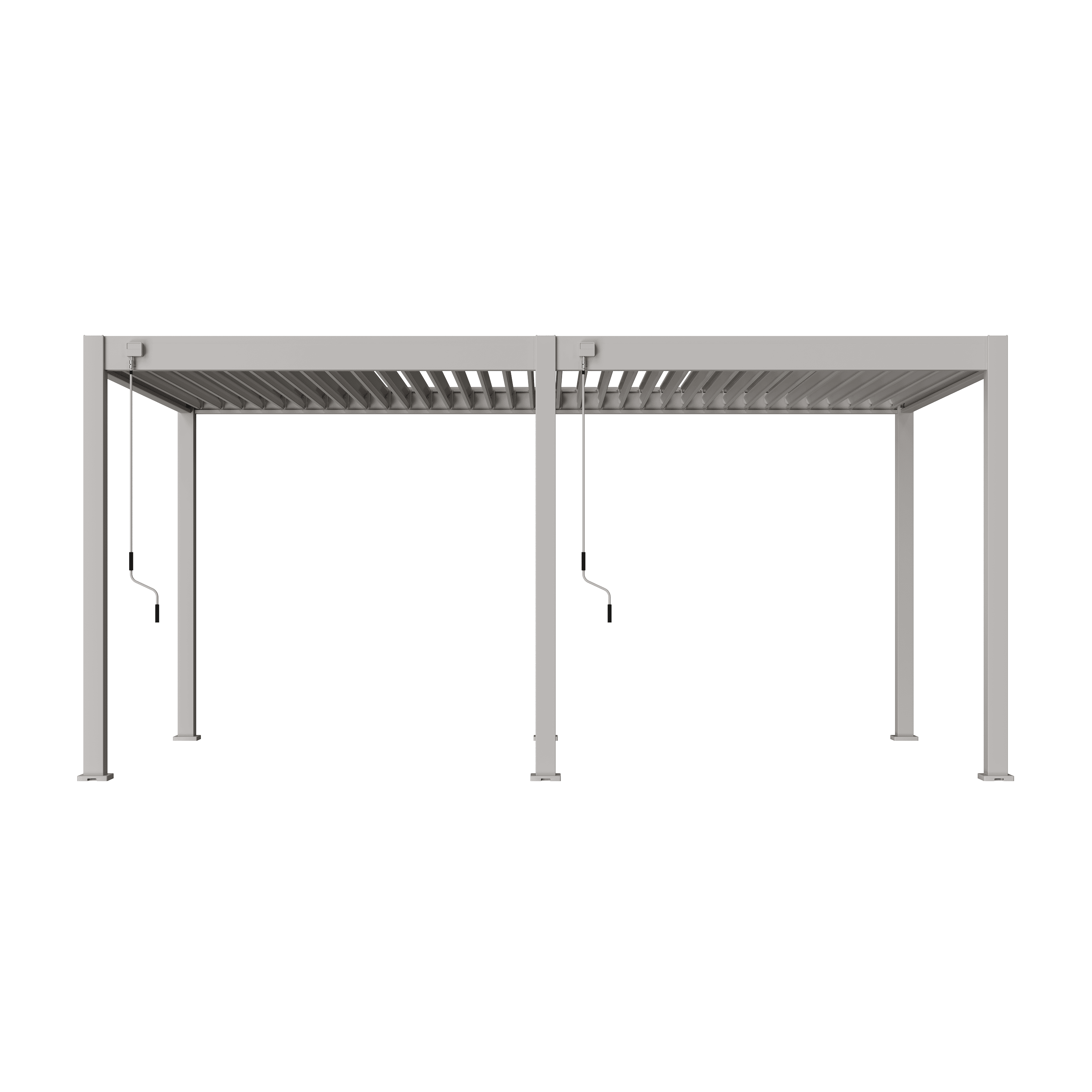 Orion Comfort overkapping - 300x530 cm - Kiezelgrijs