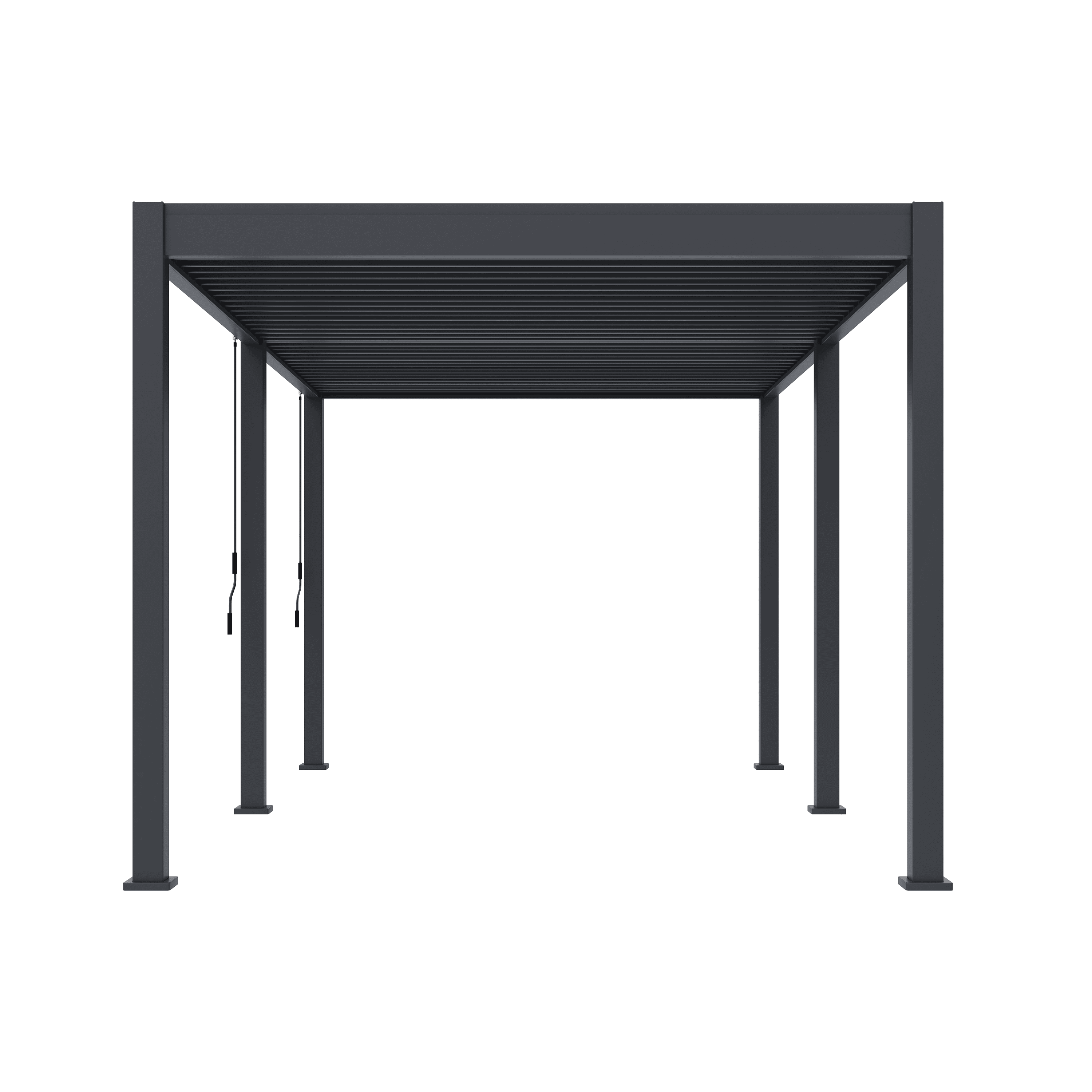 Orion Comfort overkapping - 300x530 cm - Antraciet