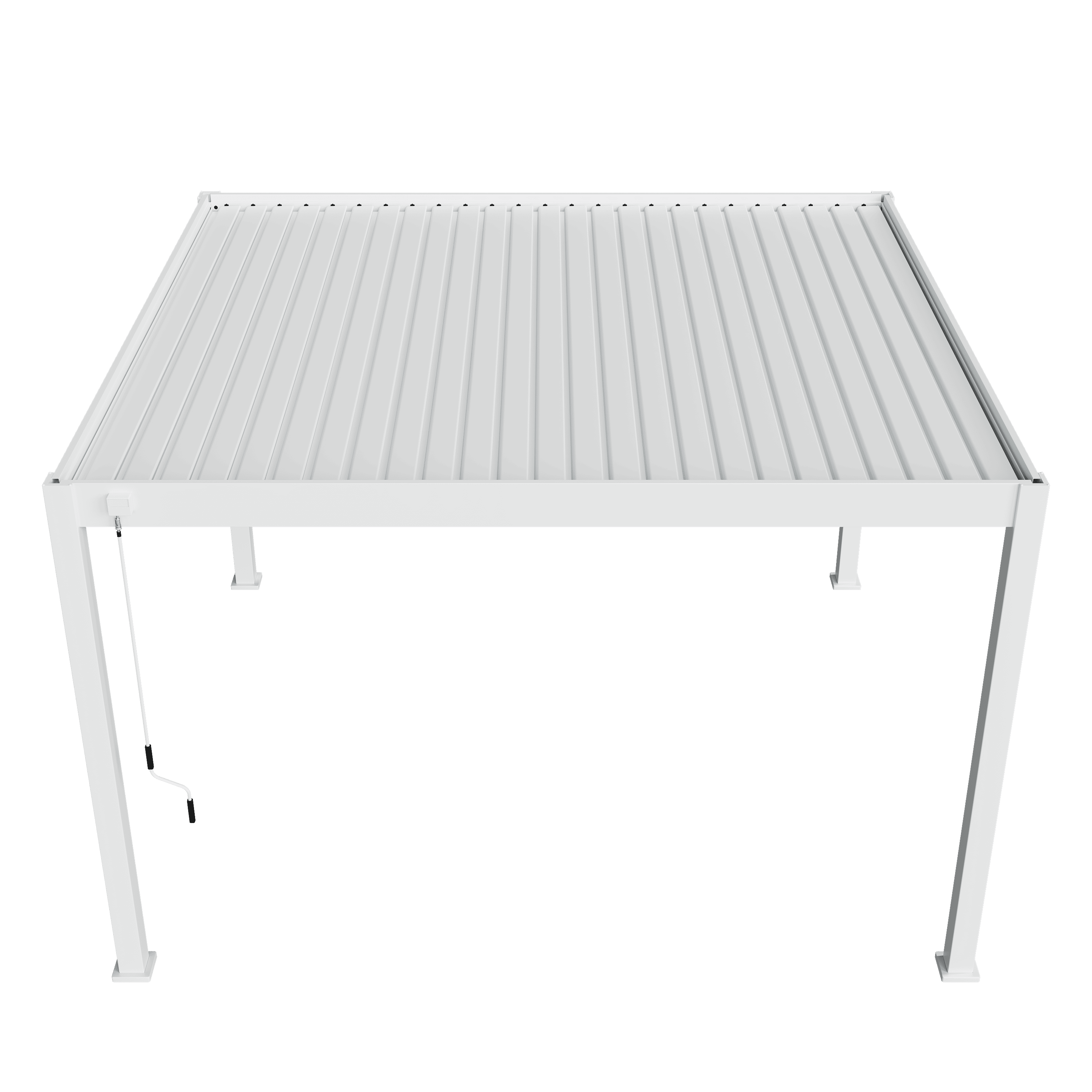 Orion Deluxe overkapping - 360x400 cm - Wit