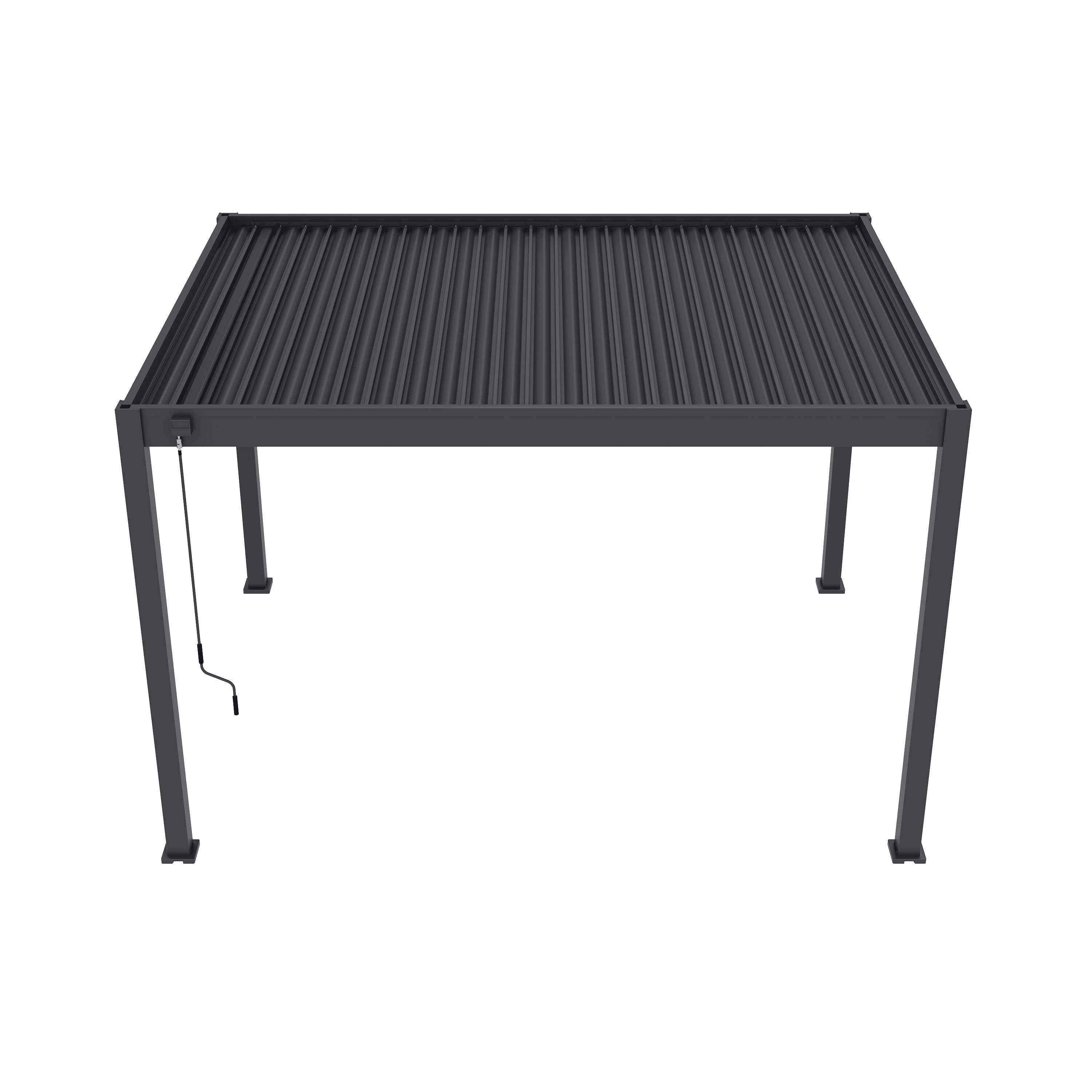 Orion Comfort overkapping - 300x360 cm - Antraciet