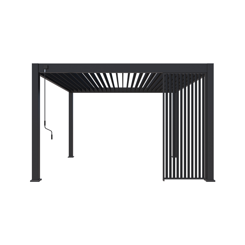 Orion shutterpaneel - Vast - Verticaal - 93 cm - Voor 3 meter zijkant - Antraciet