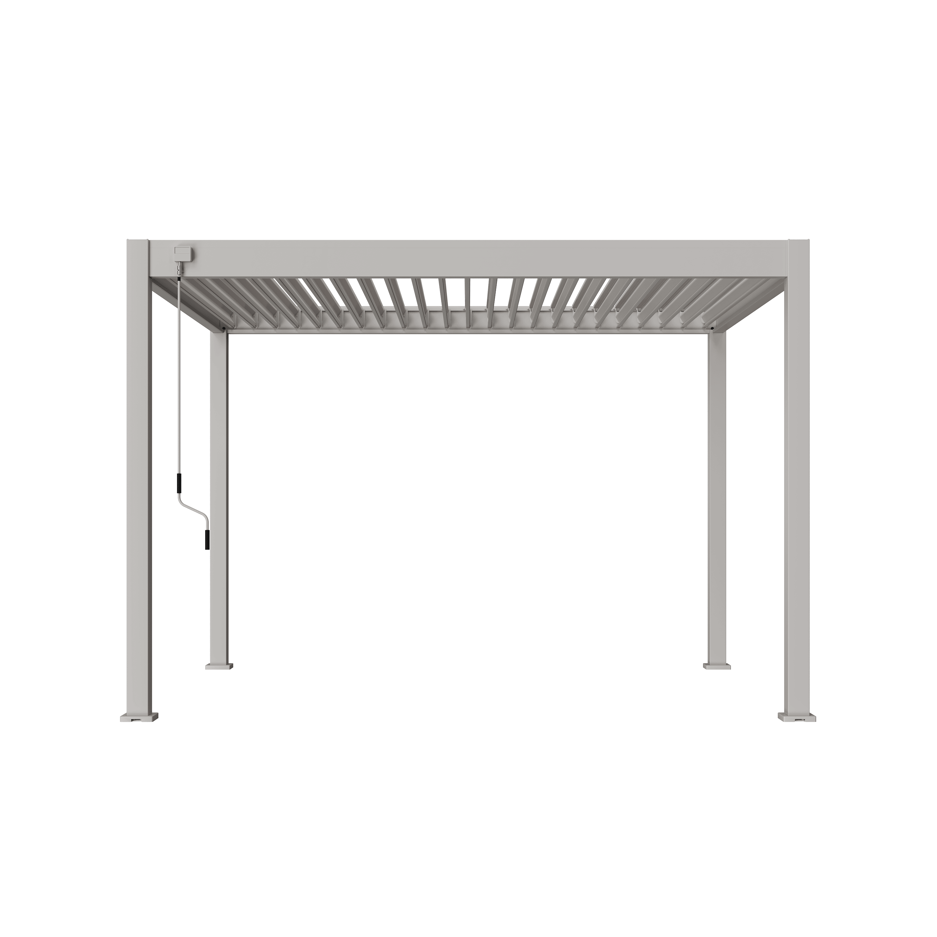 Orion Comfort overkapping - 300x360 cm - Kiezelgrijs