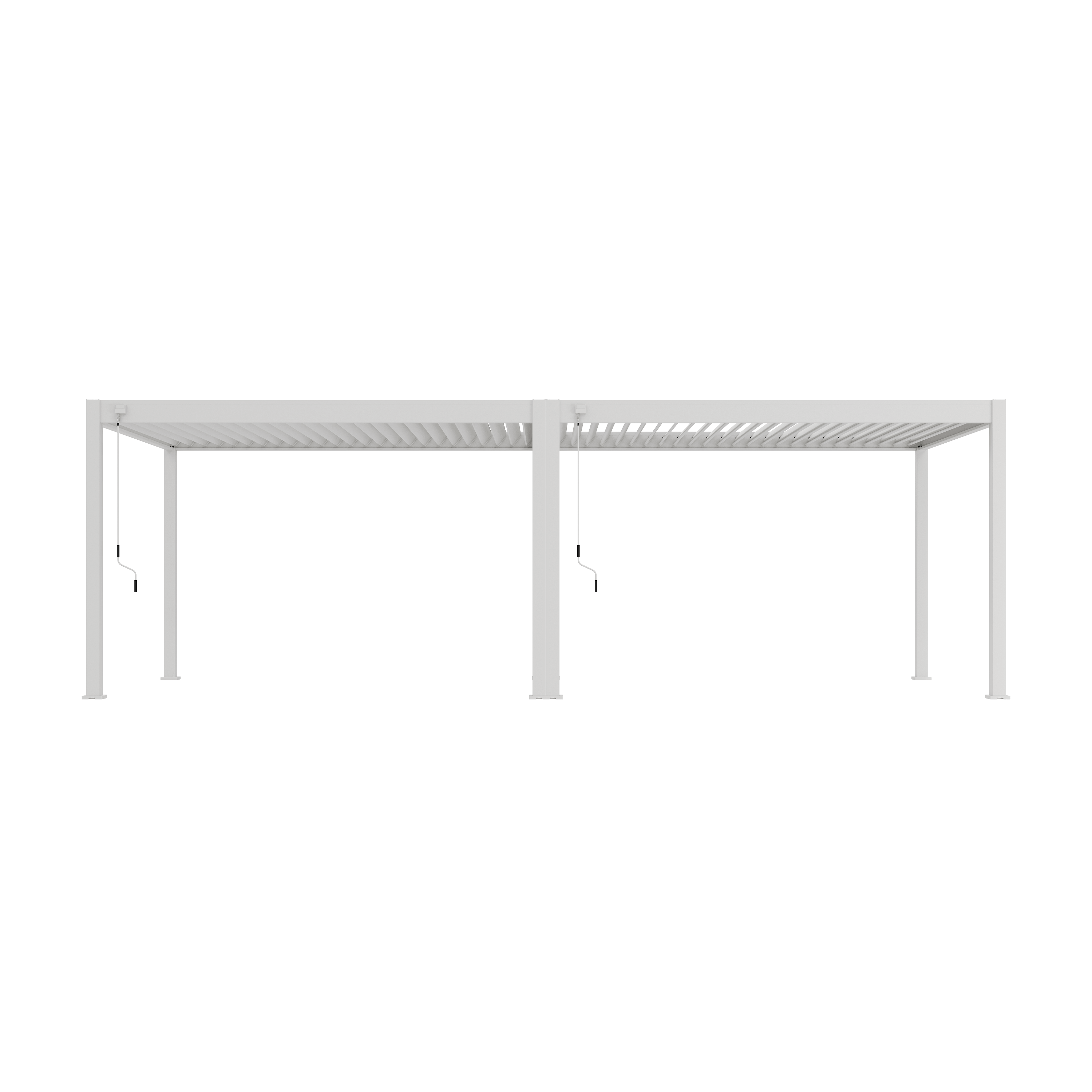 Orion verbindingsset - 360 cm -  Voor 3,6 meter zijkant - Wit