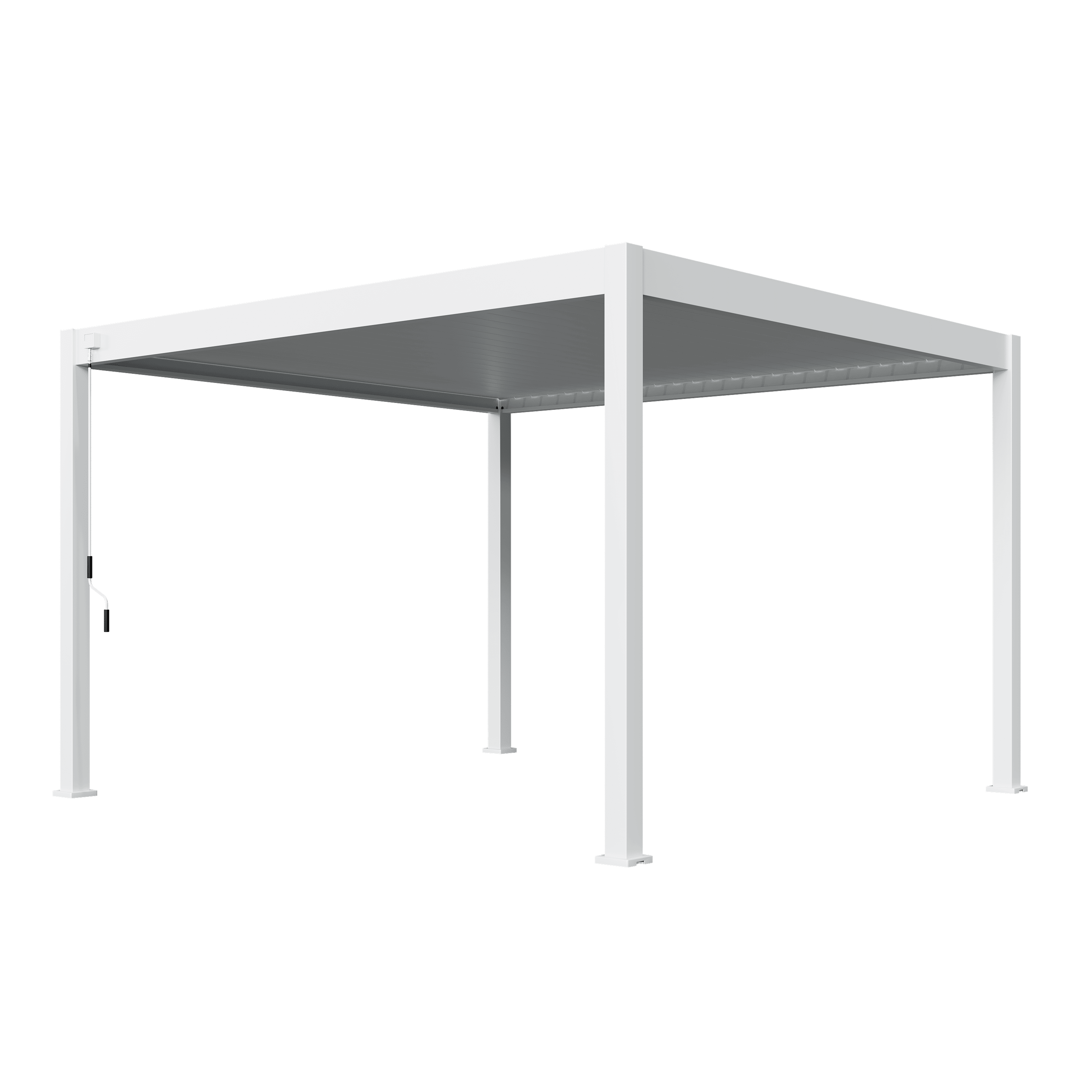 Orion Deluxe overkapping - 360x400 cm - Wit