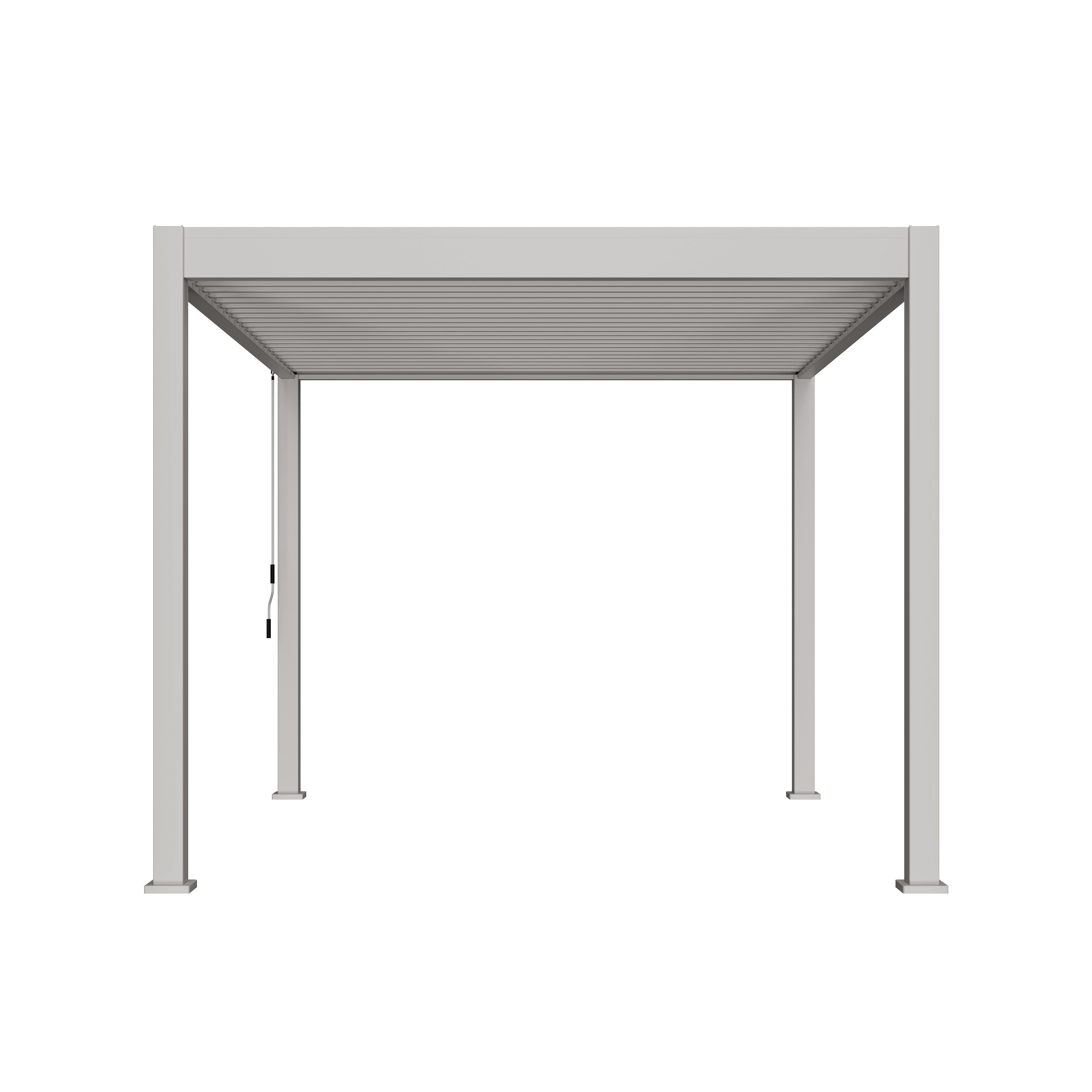 Orion Comfort overkapping - 300x360 cm - Kiezelgrijs