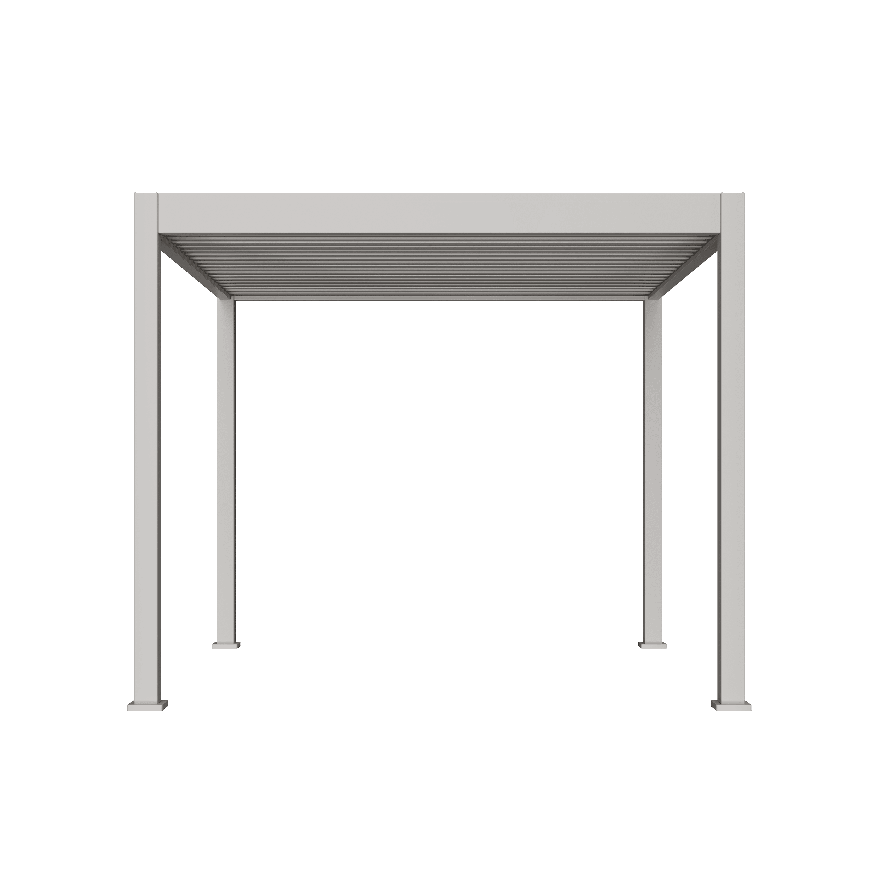 Orion Comfort overkapping - 300x300 cm - Kiezelgrijs