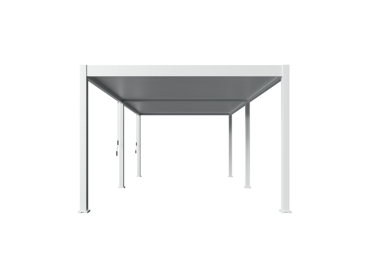Orion Deluxe overkapping  - 360x720 cm - Wit