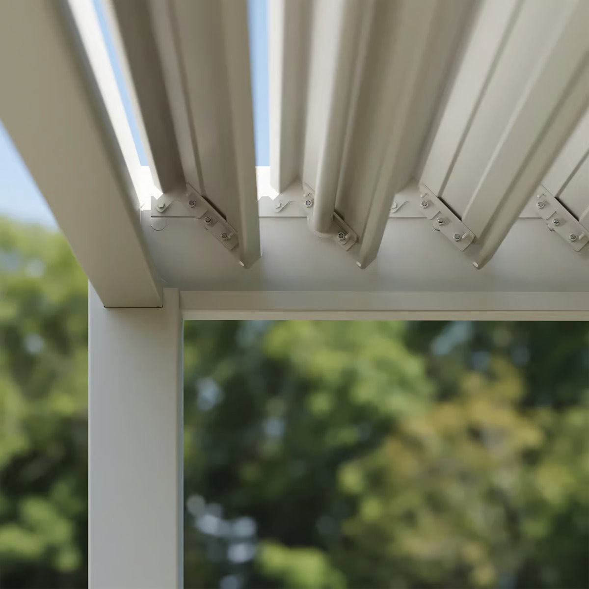 Orion Deluxe overkapping  - 300x300 cm - Wit