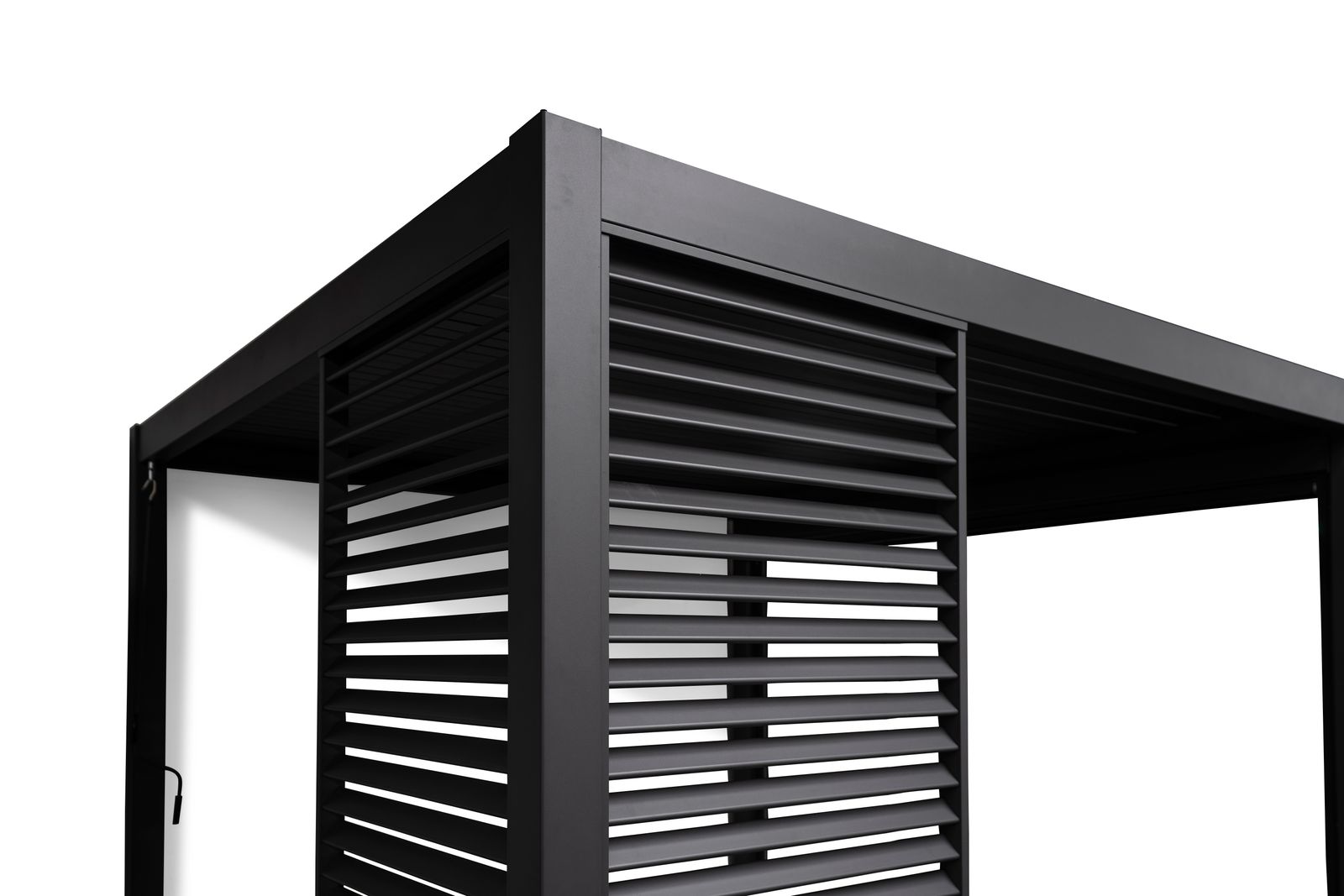 Orion shutterpaneel - Vast - Horizontaal - 93 cm - Voor 3 meter zijkant - Antraciet