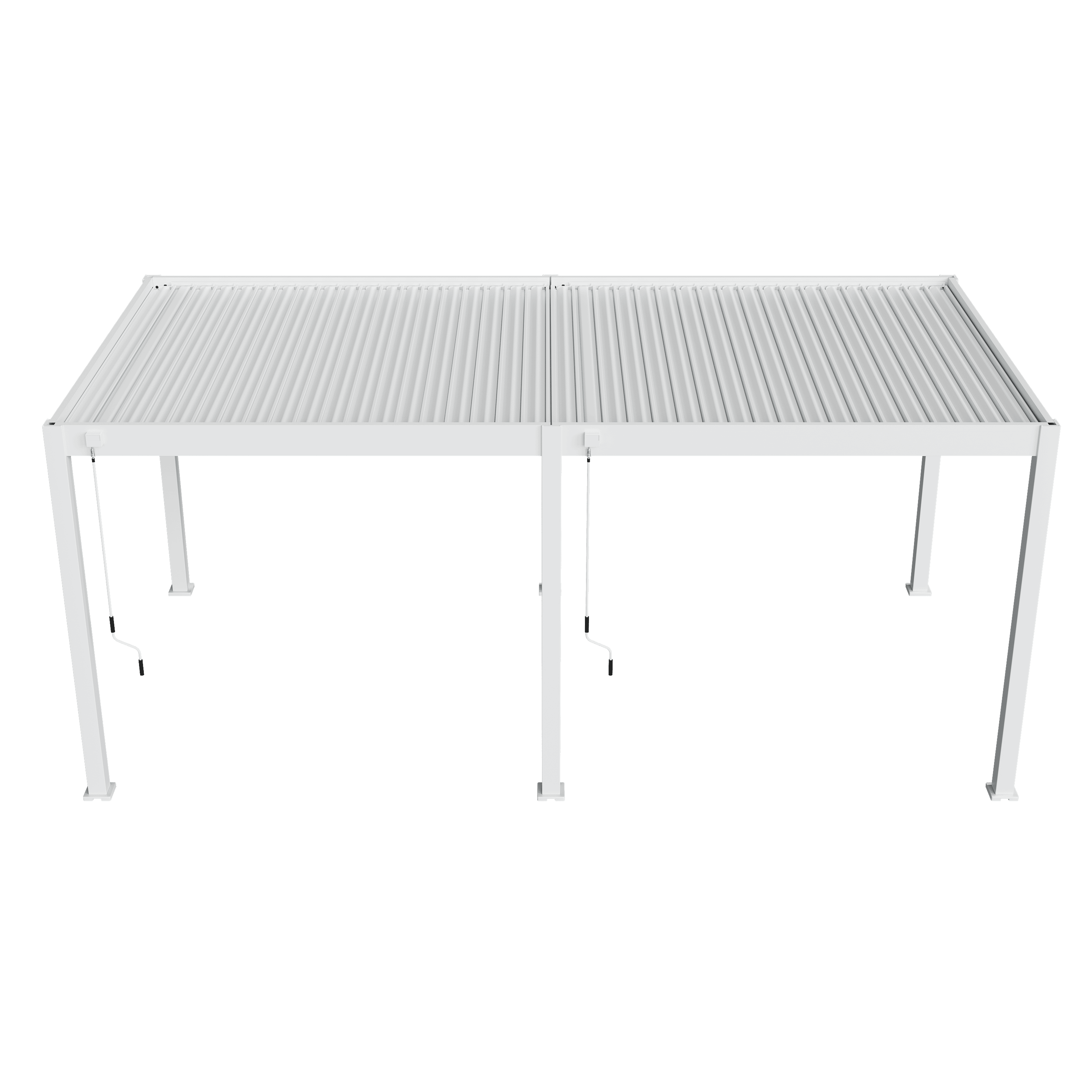 Orion Comfort overkapping - 300x600 cm - Wit