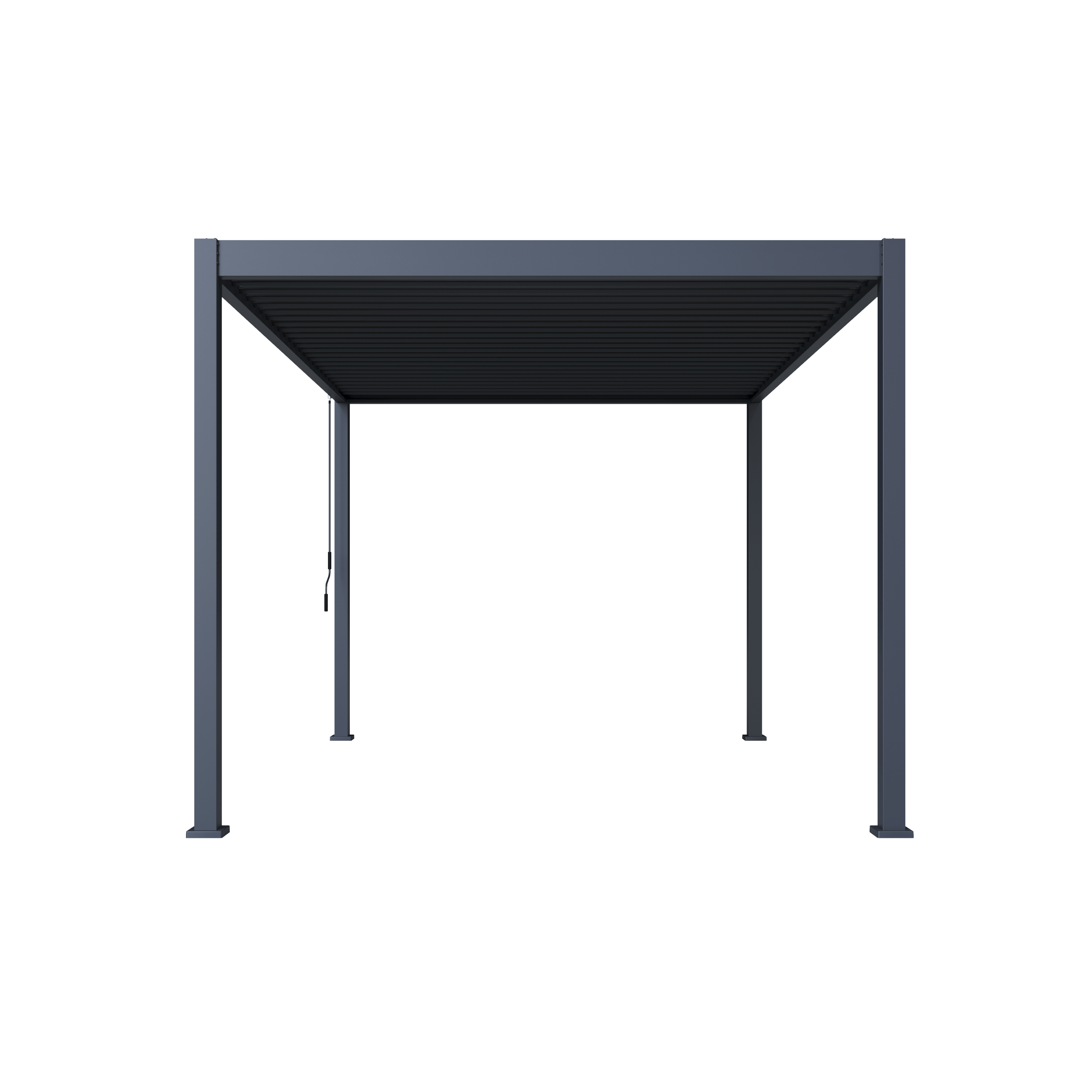 Orion Eco overkapping - 300x400 cm - Antraciet