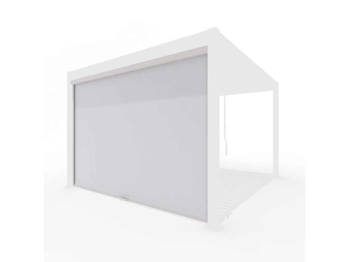 Orion windscherm - 400 cm - Kiezelgrijs