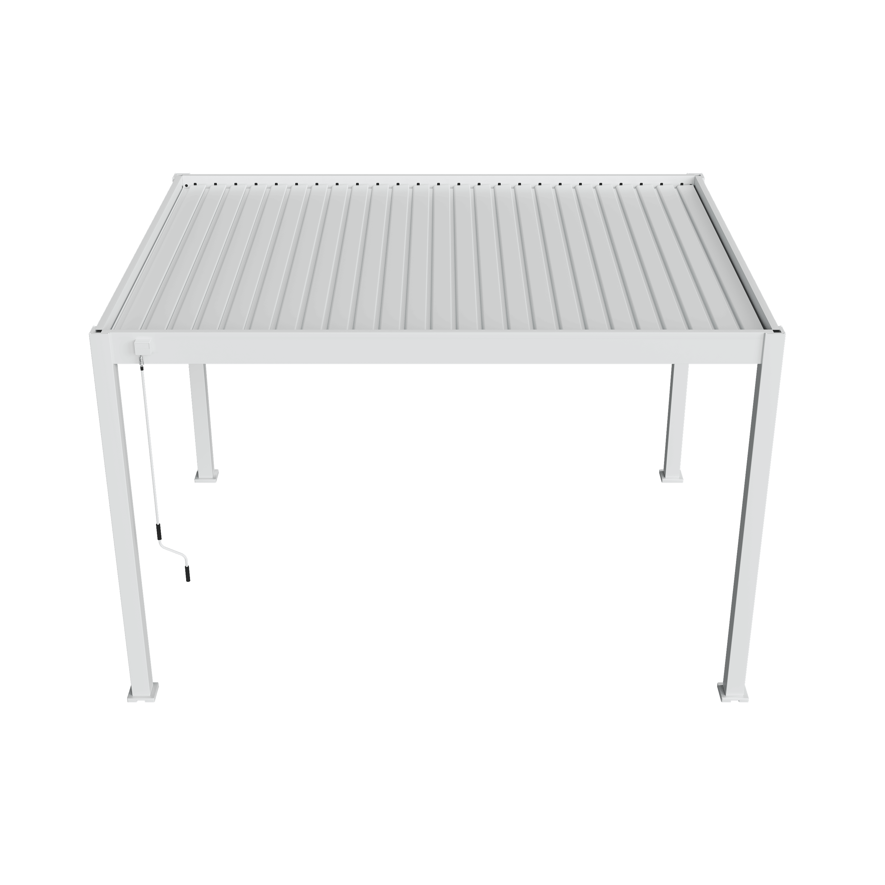 Orion Deluxe overkapping - 300x400 cm - Wit