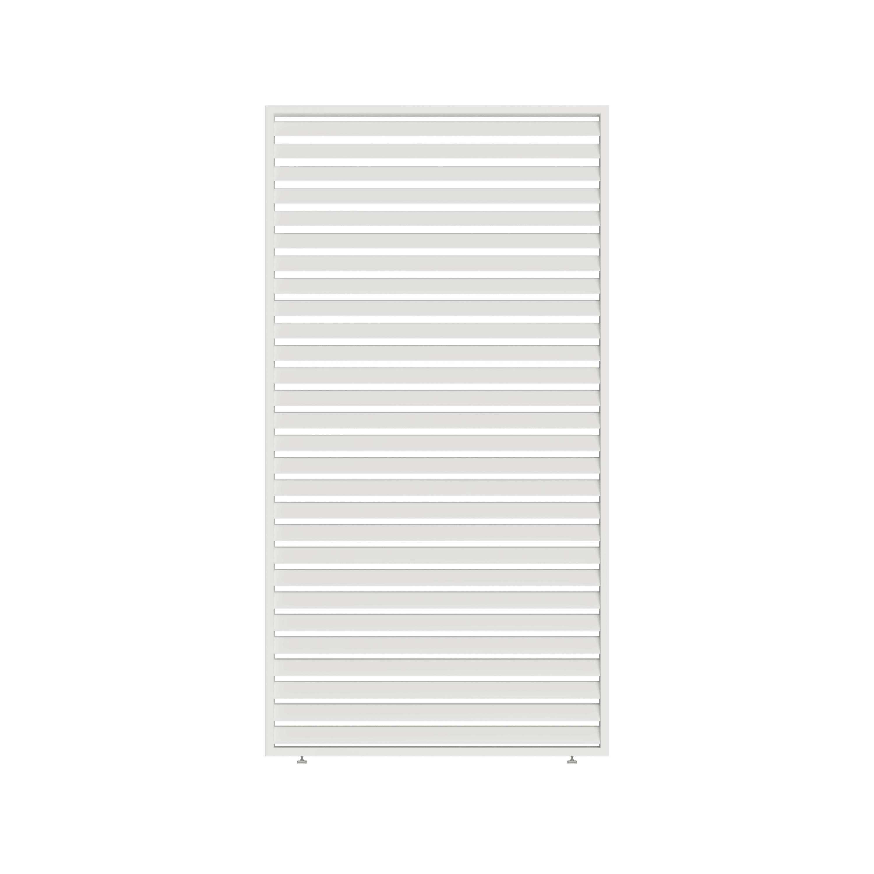 Orion shutterpaneel - Vast - Horizontaal - 113 cm - Voor 3,6 meter zijkant - Wit