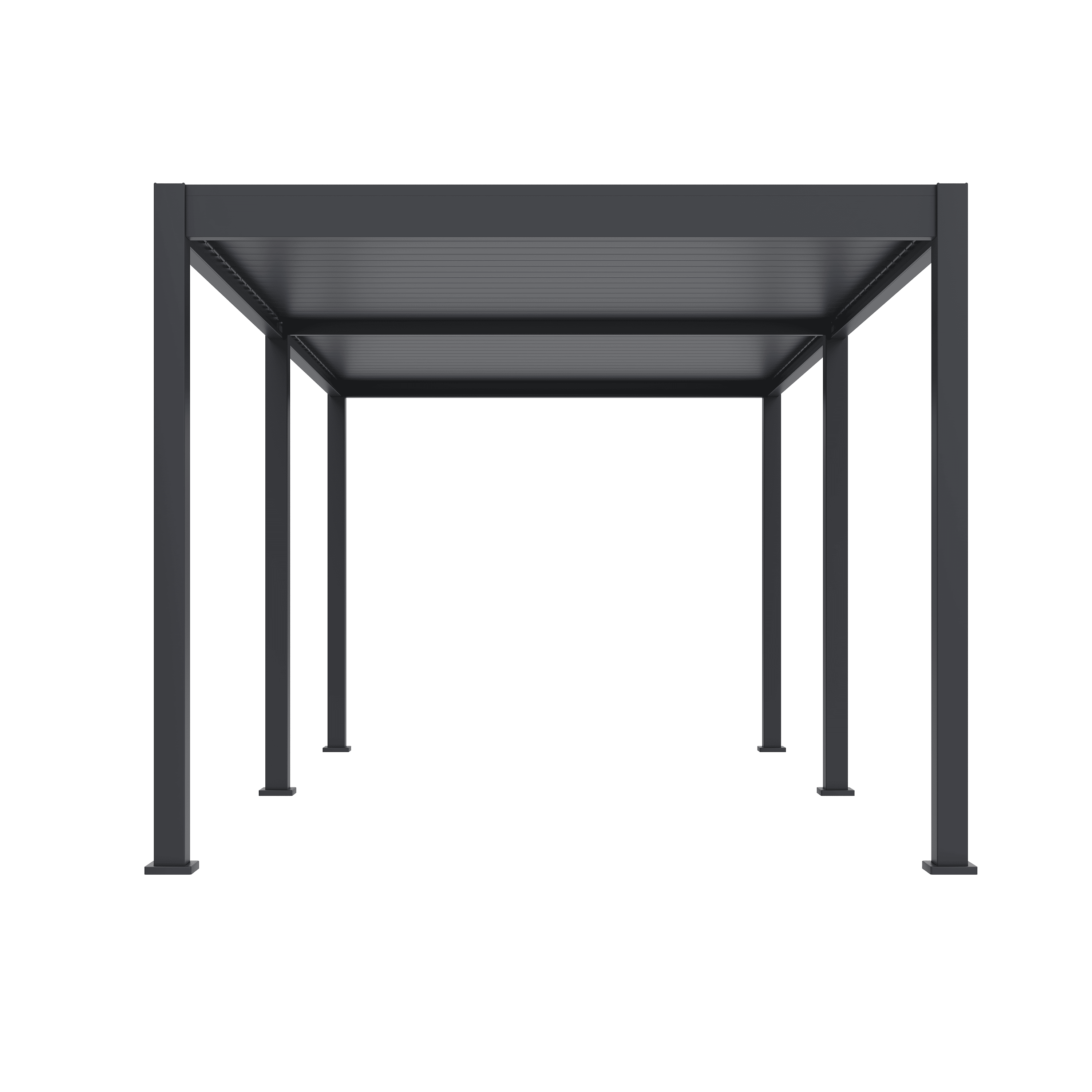 Orion Deluxe overkapping - 300x600 cm - Antraciet