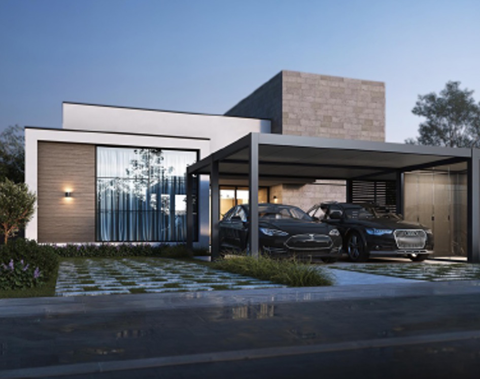 Orion Carport - 300x530 cm - Antraciet 