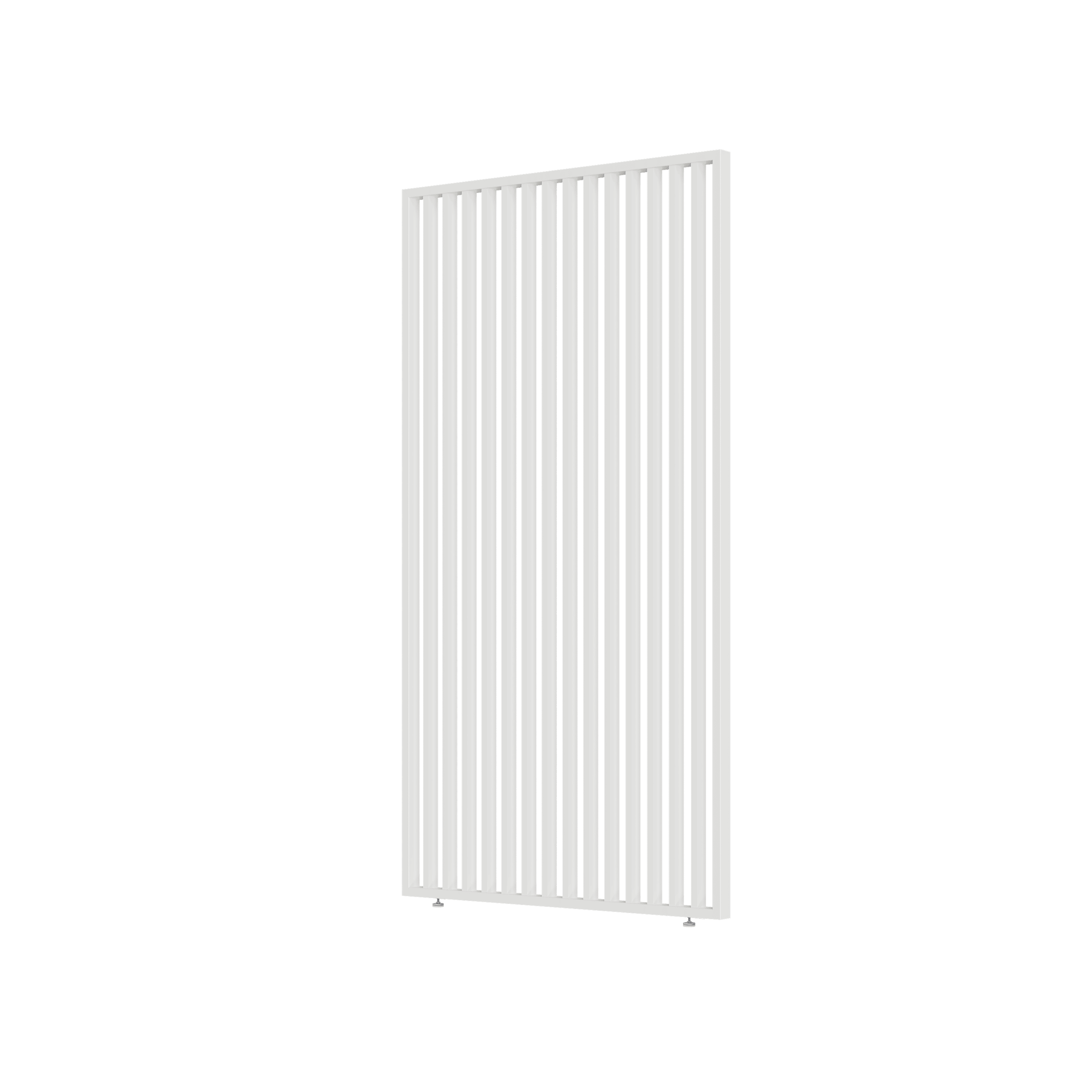 Orion shutterpaneel - Vast - Verticaal - 93 cm - Voor 3 meter zijkant - Wit